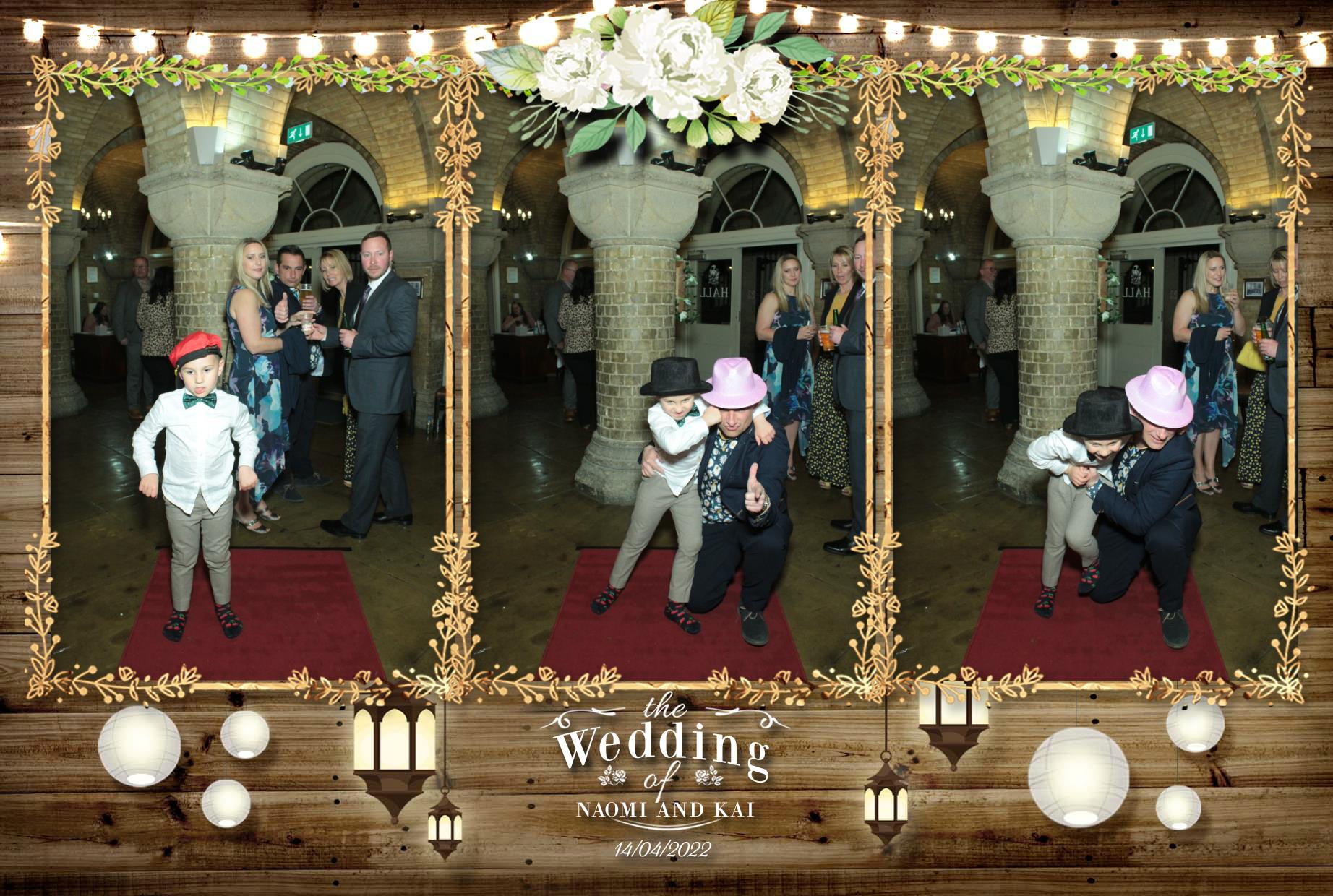 Naomi & Kai's Wedding | View more photos from the event at gallery.myphotoboothexperience.co.uk/u/MyPhotoBoothExperienceLtd/Naomi-Kais-Wedding