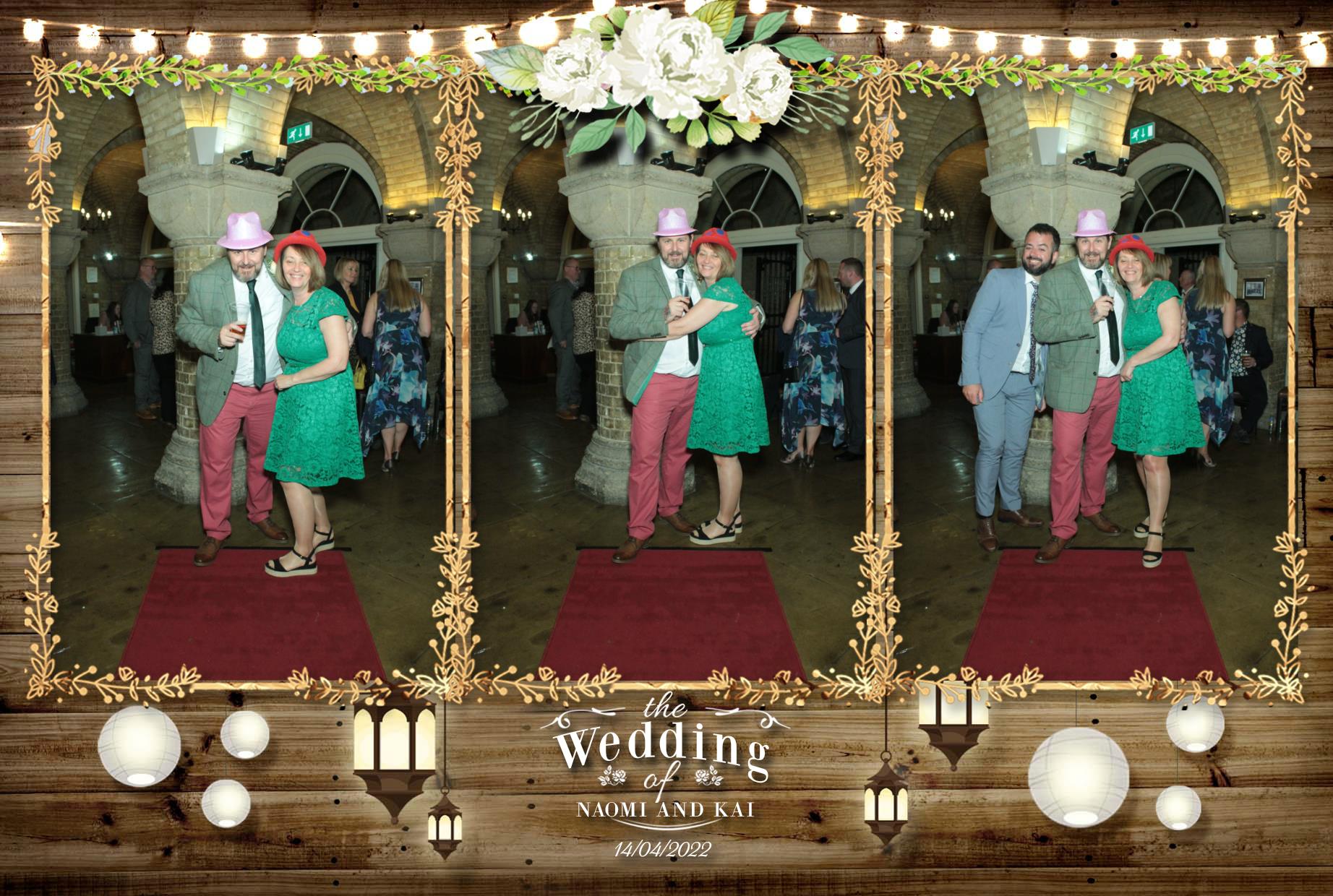 Naomi & Kai's Wedding | View more photos from the event at gallery.myphotoboothexperience.co.uk/u/MyPhotoBoothExperienceLtd/Naomi-Kais-Wedding