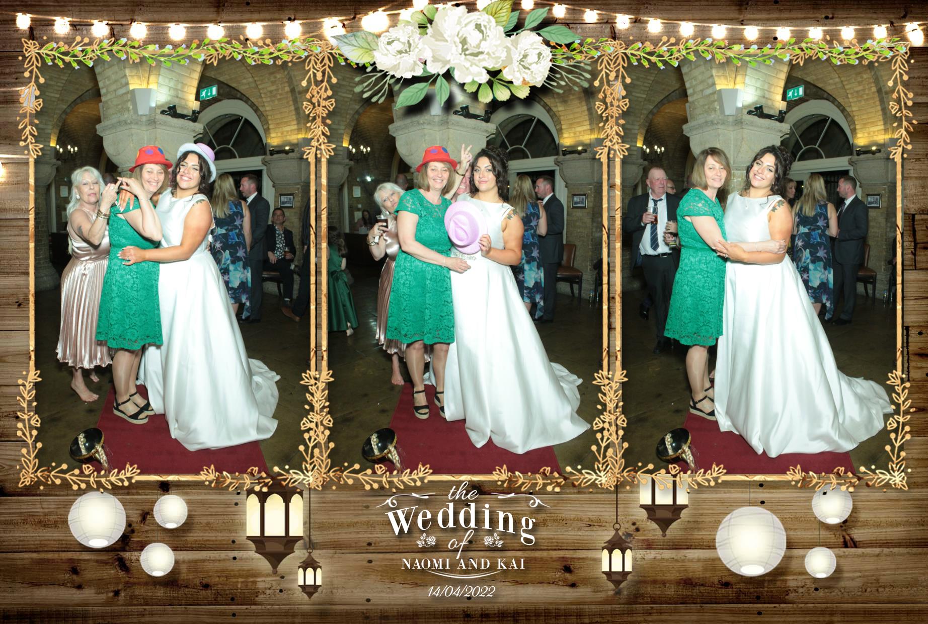 Naomi & Kai's Wedding | View more photos from the event at gallery.myphotoboothexperience.co.uk/u/MyPhotoBoothExperienceLtd/Naomi-Kais-Wedding