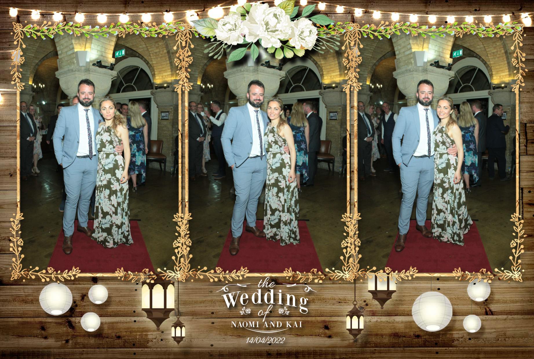 Naomi & Kai's Wedding | View more photos from the event at gallery.myphotoboothexperience.co.uk/u/MyPhotoBoothExperienceLtd/Naomi-Kais-Wedding