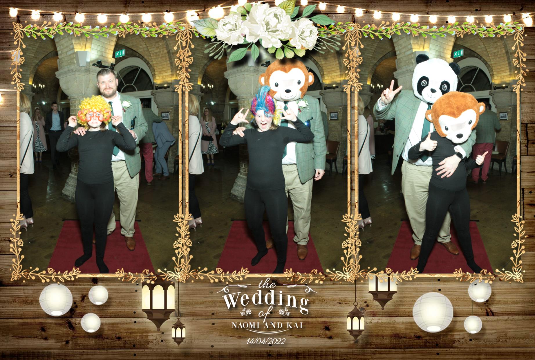 Naomi & Kai's Wedding | View more photos from the event at gallery.myphotoboothexperience.co.uk/u/MyPhotoBoothExperienceLtd/Naomi-Kais-Wedding