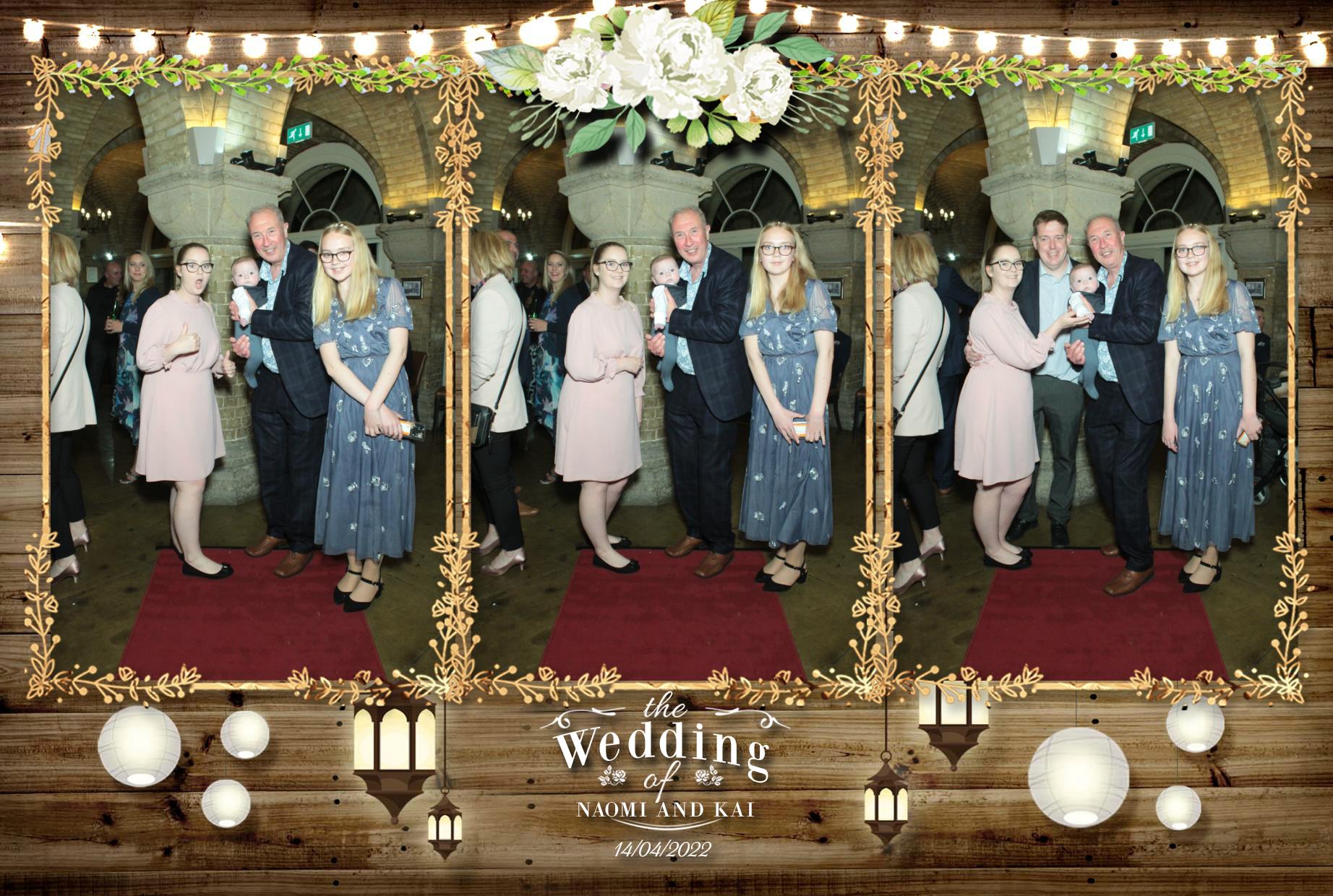 Naomi & Kai's Wedding | View more photos from the event at gallery.myphotoboothexperience.co.uk/u/MyPhotoBoothExperienceLtd/Naomi-Kais-Wedding
