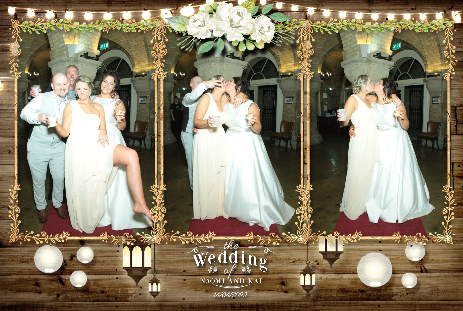 Naomi & Kai's Wedding | View more photos from the event at gallery.myphotoboothexperience.co.uk/u/MyPhotoBoothExperienceLtd/Naomi-Kais-Wedding