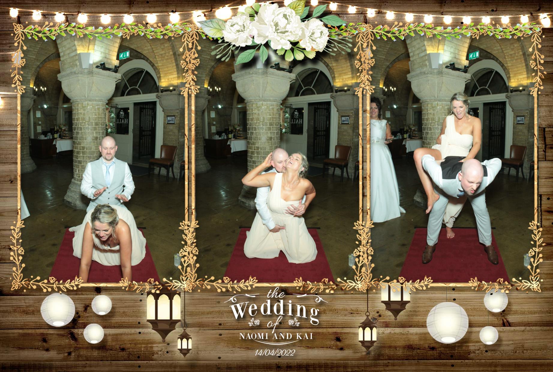 Naomi & Kai's Wedding | View more photos from the event at gallery.myphotoboothexperience.co.uk/u/MyPhotoBoothExperienceLtd/Naomi-Kais-Wedding