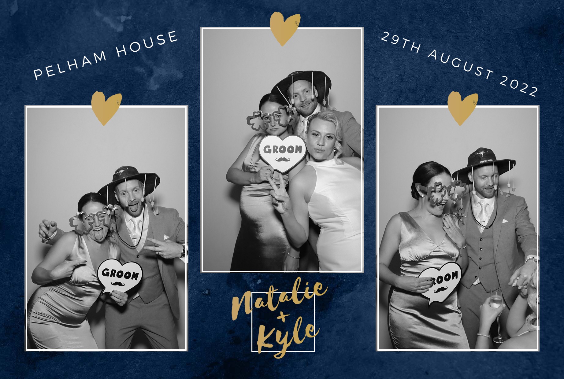 Natalie & Kyle's Wedding  | View more photos from the event at gallery.myphotoboothexperience.co.uk/u/MyPhotoBoothExperienceLtd/Natalie-Kyles-Wedding
