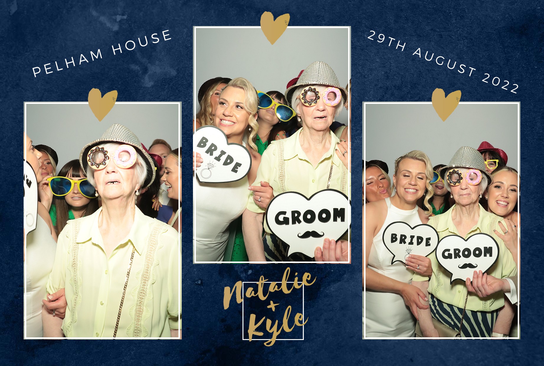 Natalie & Kyle's Wedding  | View more photos from the event at gallery.myphotoboothexperience.co.uk/u/MyPhotoBoothExperienceLtd/Natalie-Kyles-Wedding