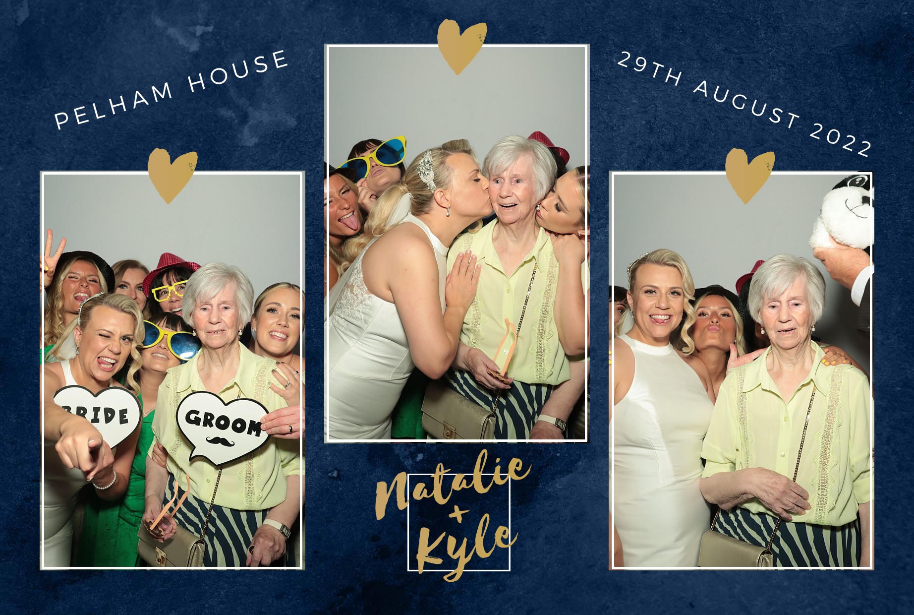 Natalie & Kyle's Wedding  | View more photos from the event at gallery.myphotoboothexperience.co.uk/u/MyPhotoBoothExperienceLtd/Natalie-Kyles-Wedding