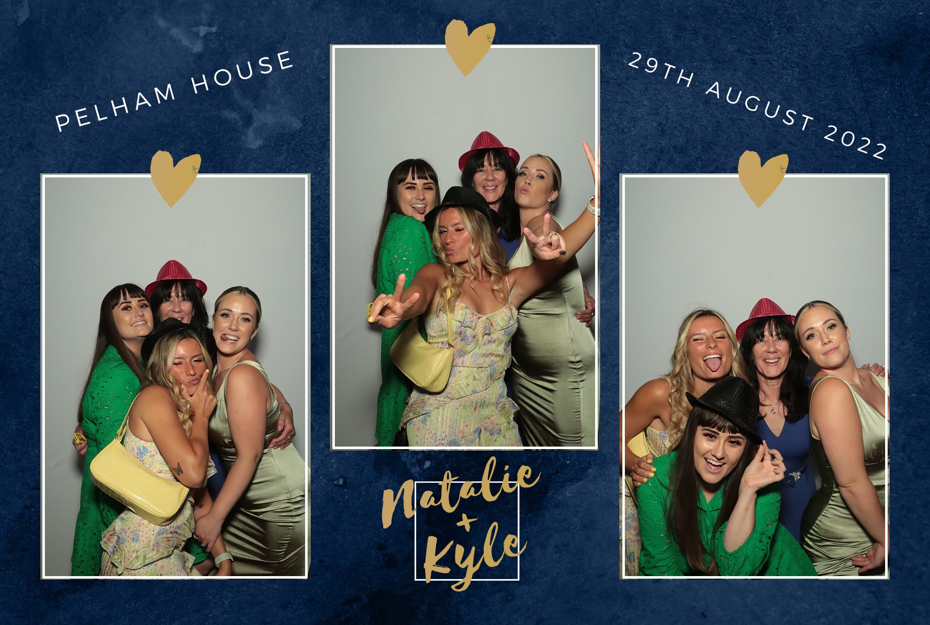 Natalie & Kyle's Wedding  | View more photos from the event at gallery.myphotoboothexperience.co.uk/u/MyPhotoBoothExperienceLtd/Natalie-Kyles-Wedding