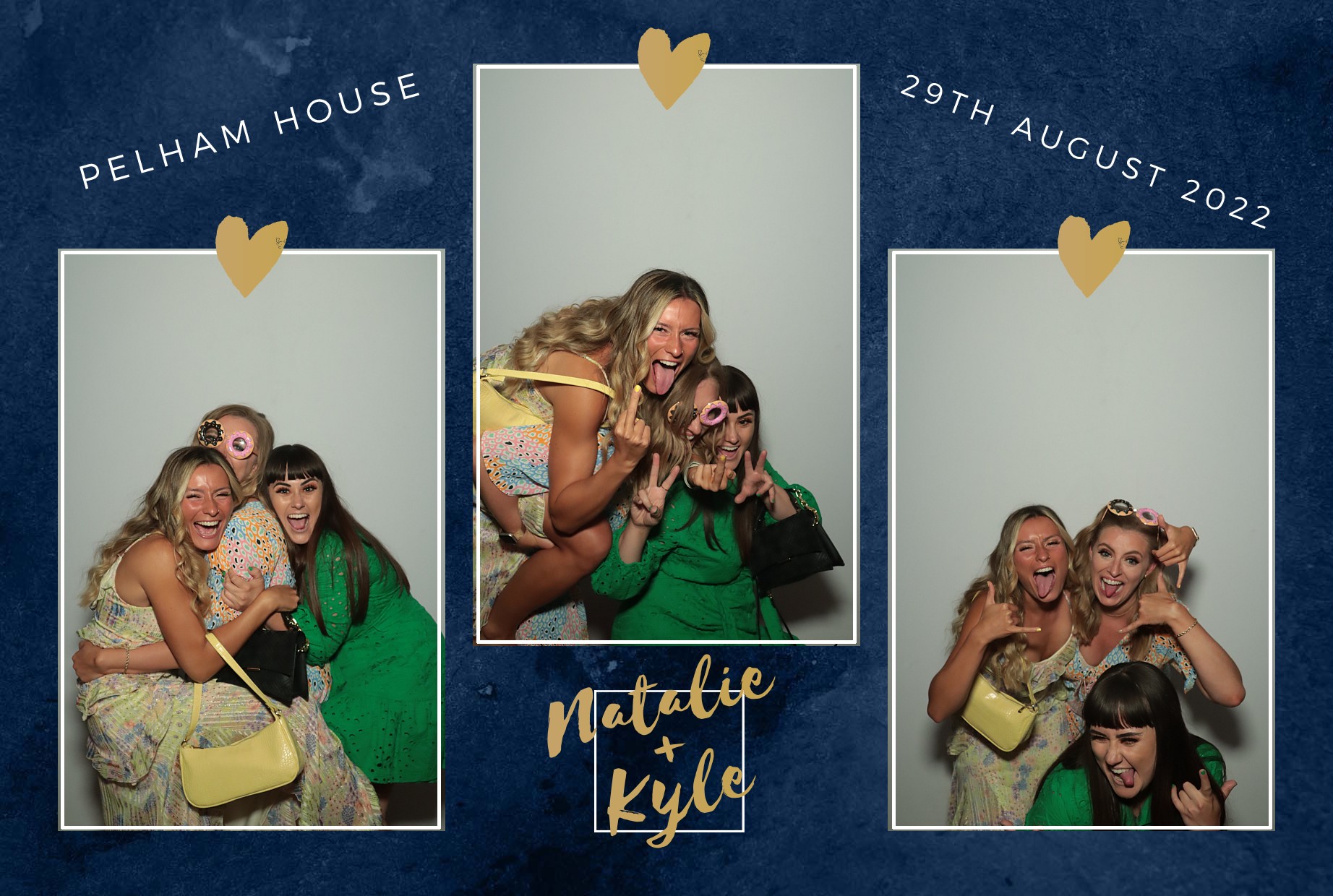 Natalie & Kyle's Wedding  | View more photos from the event at gallery.myphotoboothexperience.co.uk/u/MyPhotoBoothExperienceLtd/Natalie-Kyles-Wedding