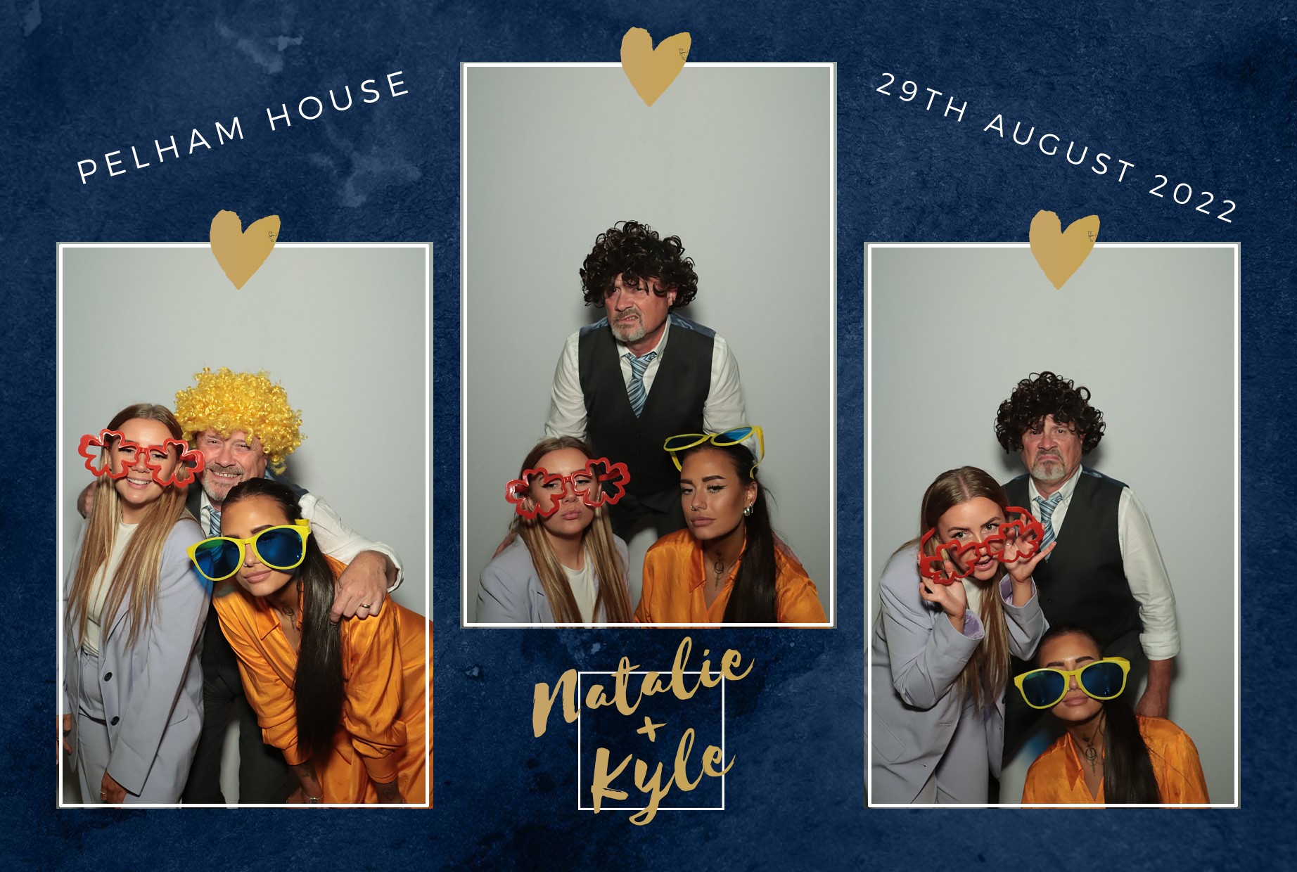 Natalie & Kyle's Wedding  | View more photos from the event at gallery.myphotoboothexperience.co.uk/u/MyPhotoBoothExperienceLtd/Natalie-Kyles-Wedding
