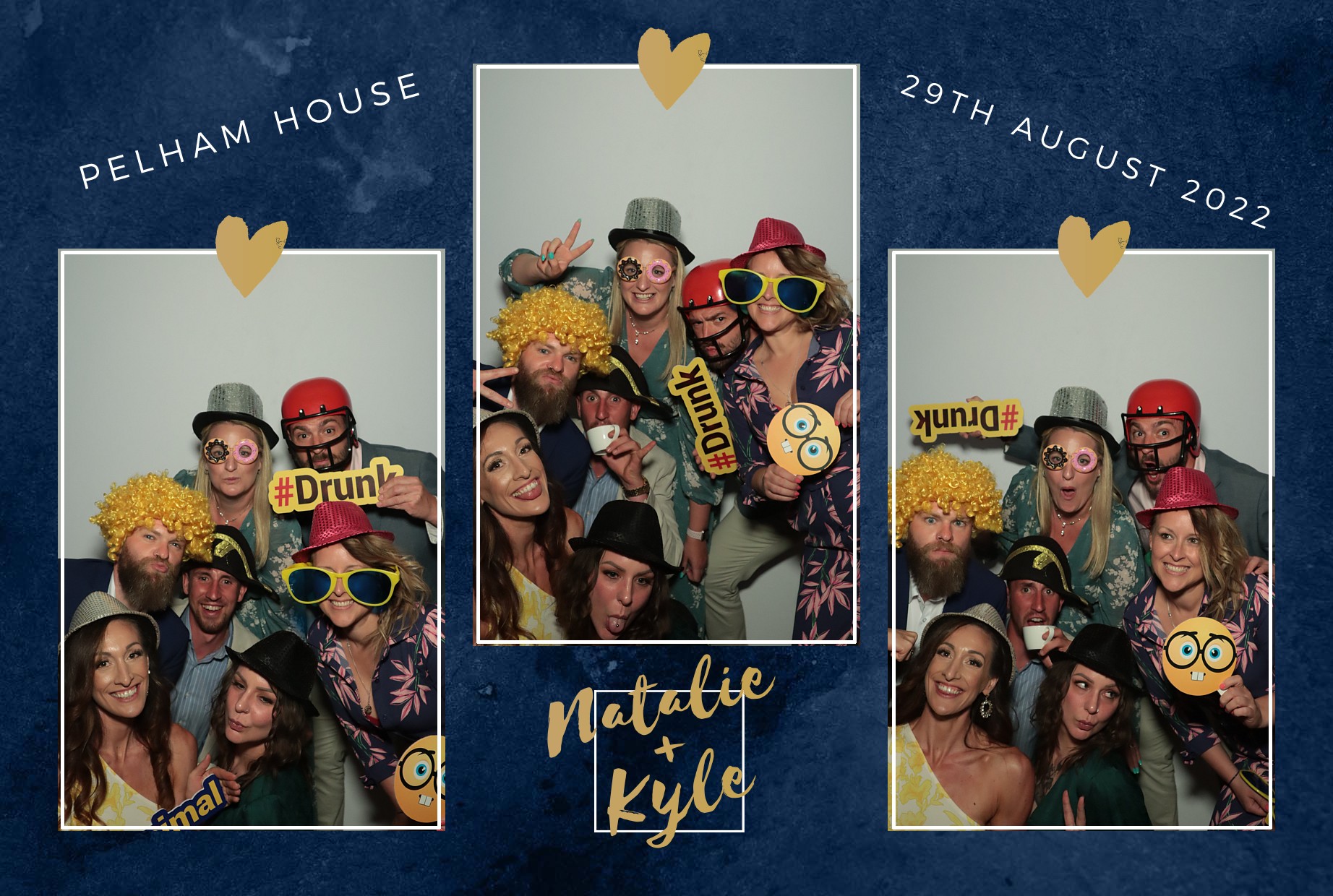 Natalie & Kyle's Wedding  | View more photos from the event at gallery.myphotoboothexperience.co.uk/u/MyPhotoBoothExperienceLtd/Natalie-Kyles-Wedding