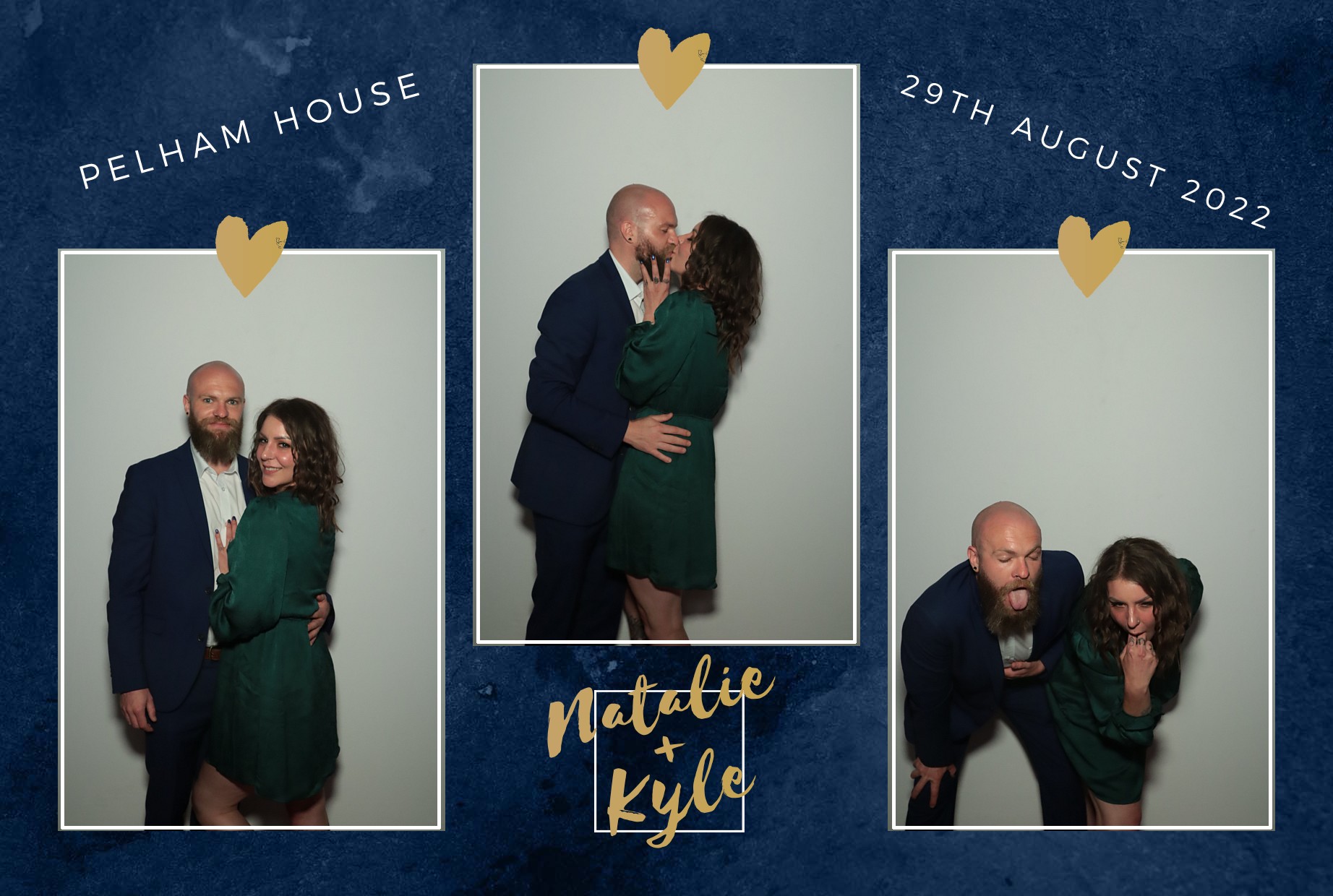 Natalie & Kyle's Wedding  | View more photos from the event at gallery.myphotoboothexperience.co.uk/u/MyPhotoBoothExperienceLtd/Natalie-Kyles-Wedding