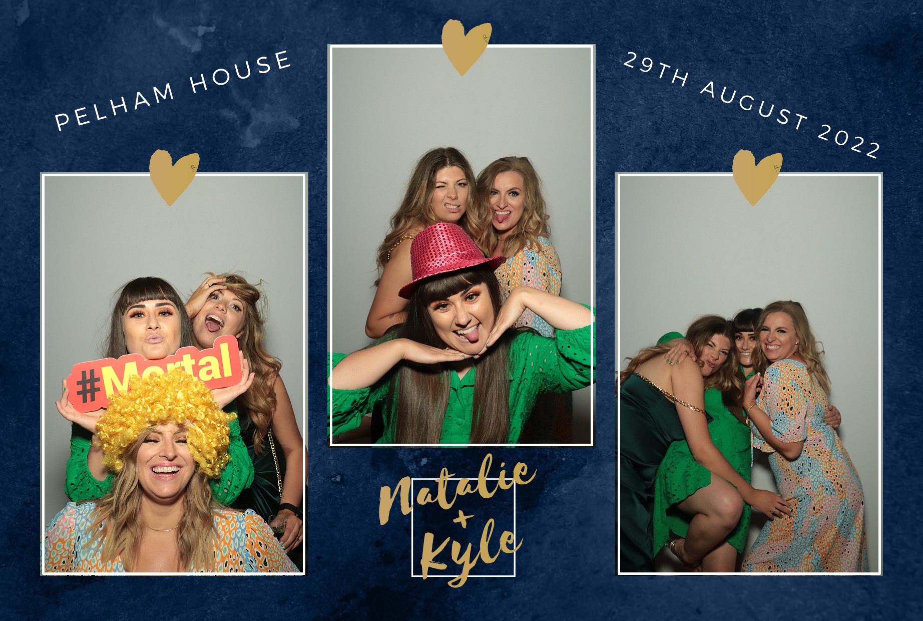 Natalie & Kyle's Wedding  | View more photos from the event at gallery.myphotoboothexperience.co.uk/u/MyPhotoBoothExperienceLtd/Natalie-Kyles-Wedding