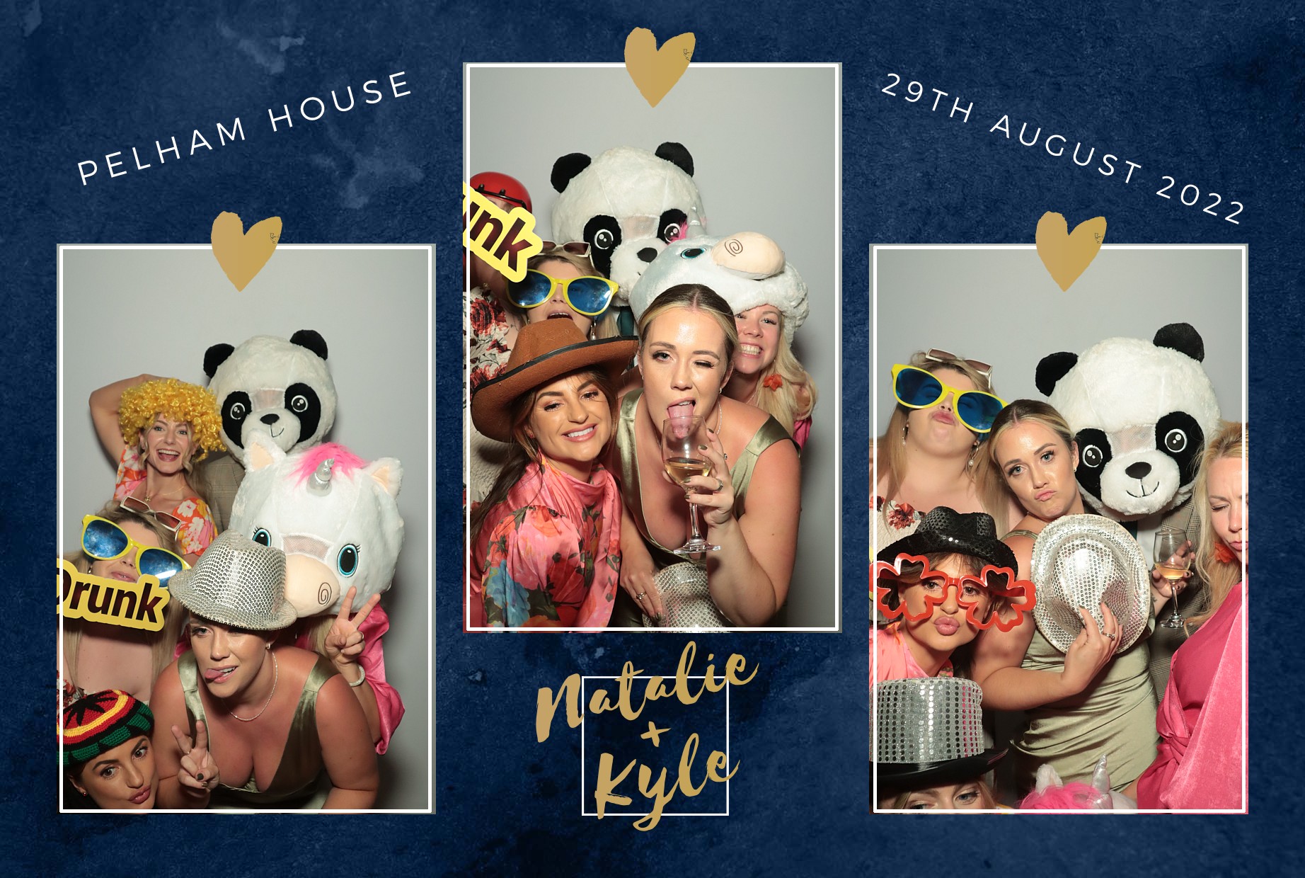 Natalie & Kyle's Wedding  | View more photos from the event at gallery.myphotoboothexperience.co.uk/u/MyPhotoBoothExperienceLtd/Natalie-Kyles-Wedding