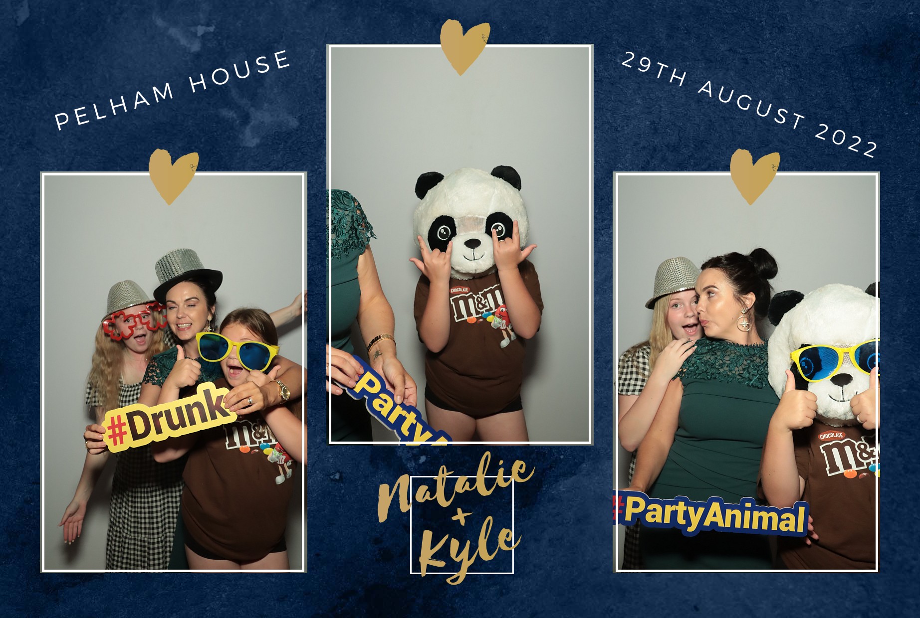 Natalie & Kyle's Wedding  | View more photos from the event at gallery.myphotoboothexperience.co.uk/u/MyPhotoBoothExperienceLtd/Natalie-Kyles-Wedding