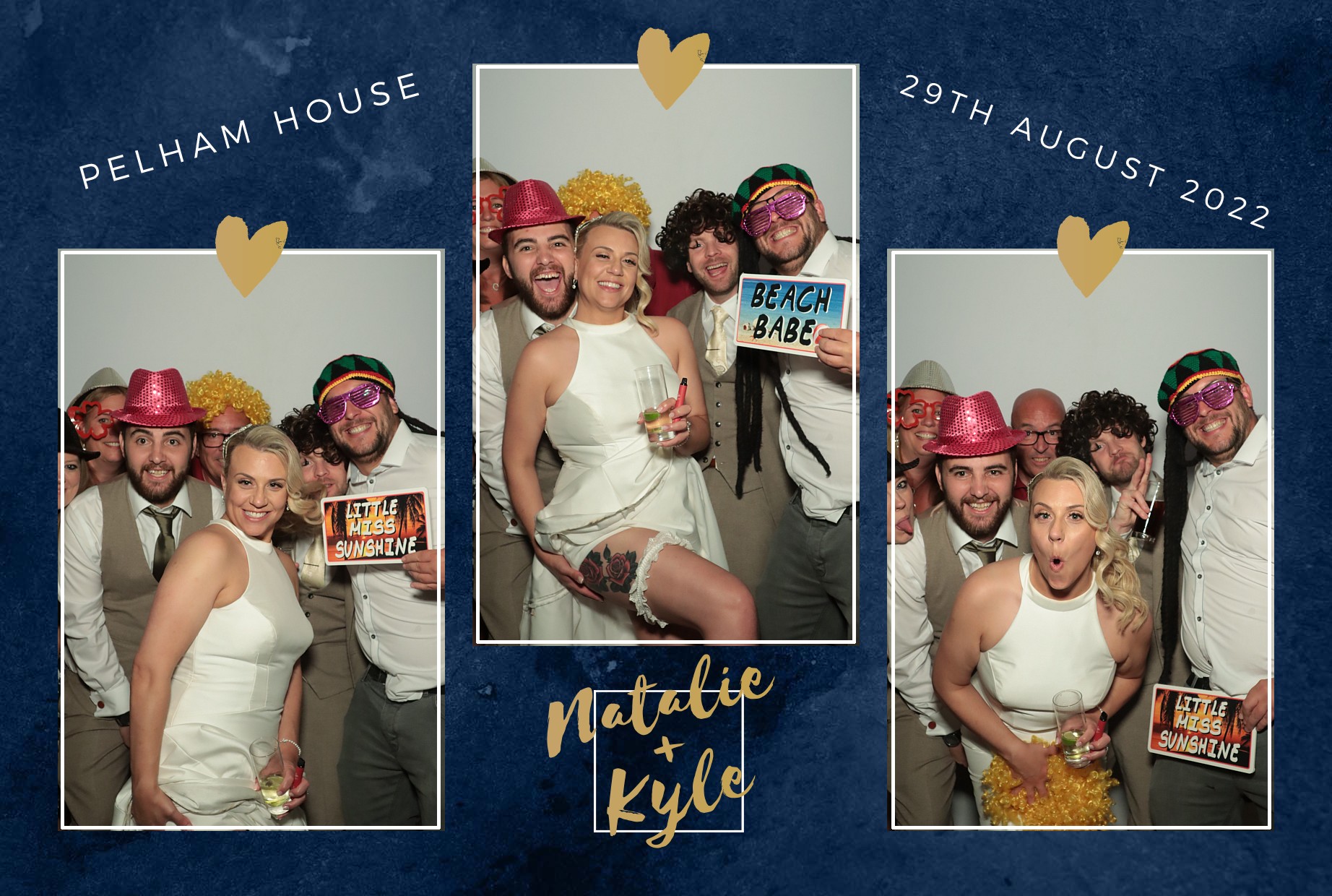 Natalie & Kyle's Wedding  | View more photos from the event at gallery.myphotoboothexperience.co.uk/u/MyPhotoBoothExperienceLtd/Natalie-Kyles-Wedding