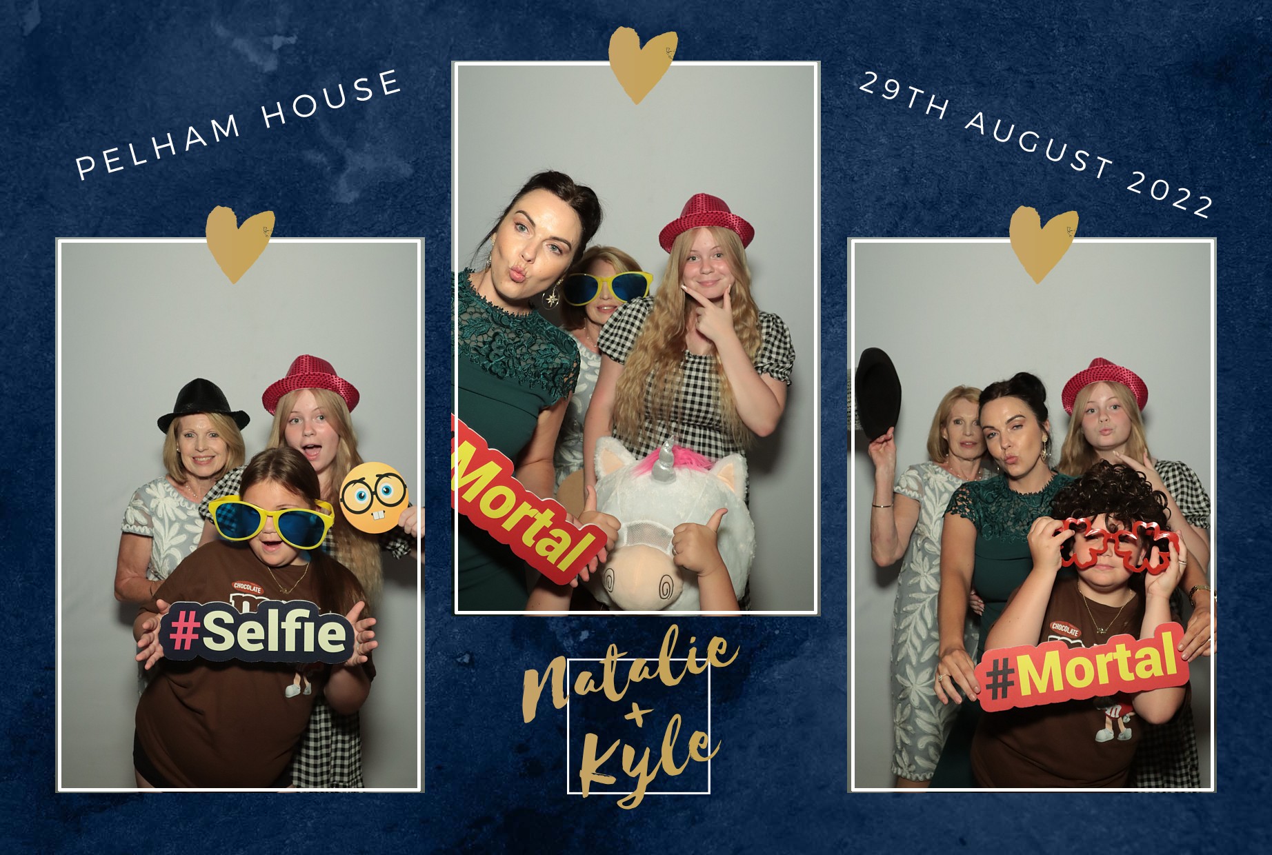 Natalie & Kyle's Wedding  | View more photos from the event at gallery.myphotoboothexperience.co.uk/u/MyPhotoBoothExperienceLtd/Natalie-Kyles-Wedding