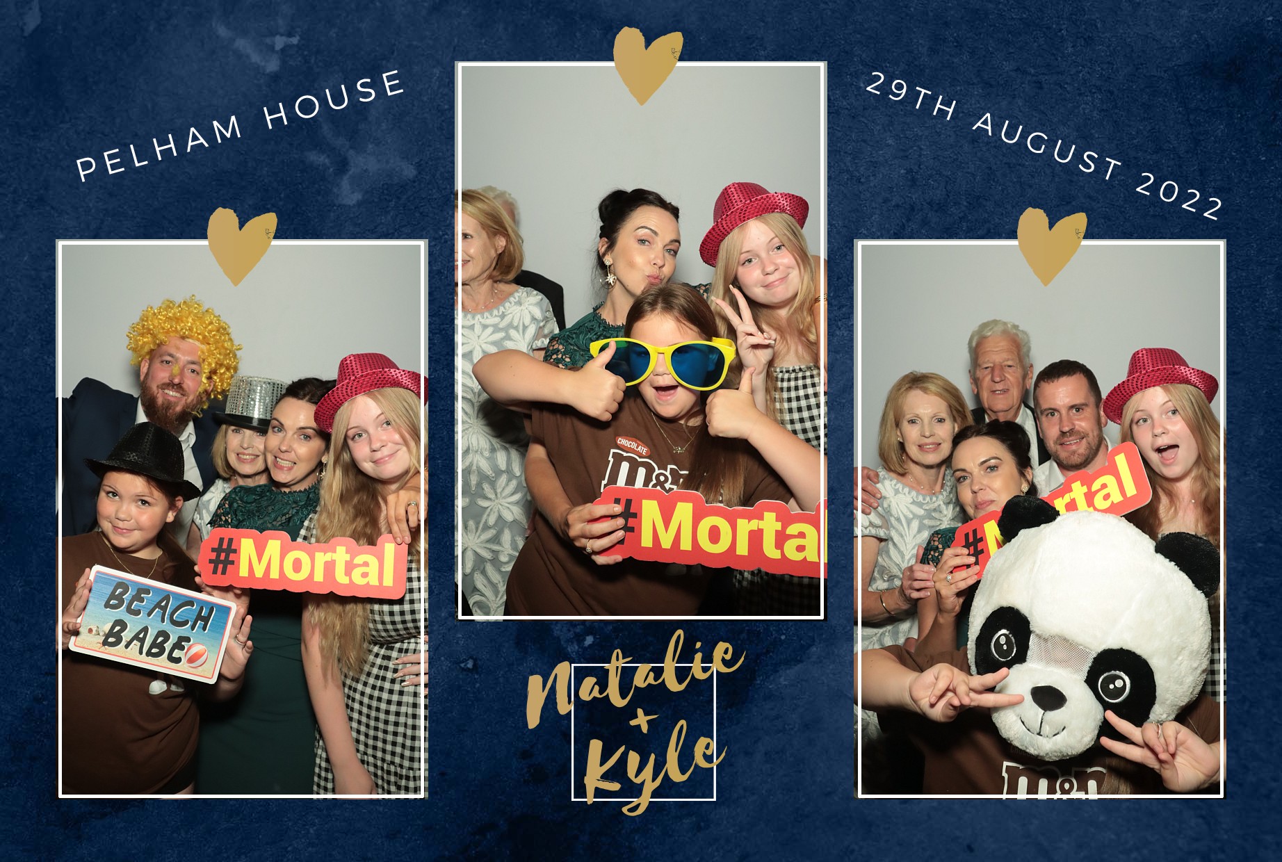 Natalie & Kyle's Wedding  | View more photos from the event at gallery.myphotoboothexperience.co.uk/u/MyPhotoBoothExperienceLtd/Natalie-Kyles-Wedding