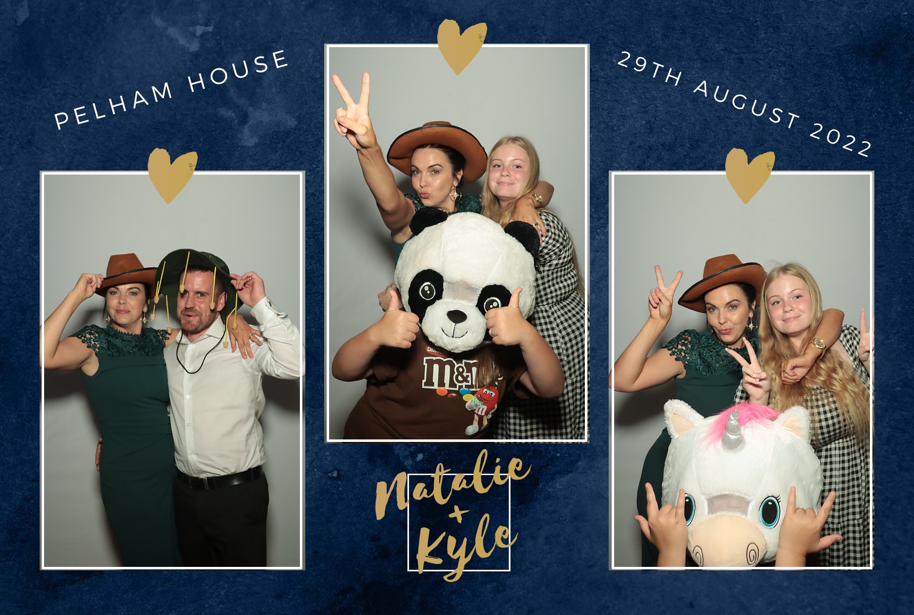 Natalie & Kyle's Wedding  | View more photos from the event at gallery.myphotoboothexperience.co.uk/u/MyPhotoBoothExperienceLtd/Natalie-Kyles-Wedding