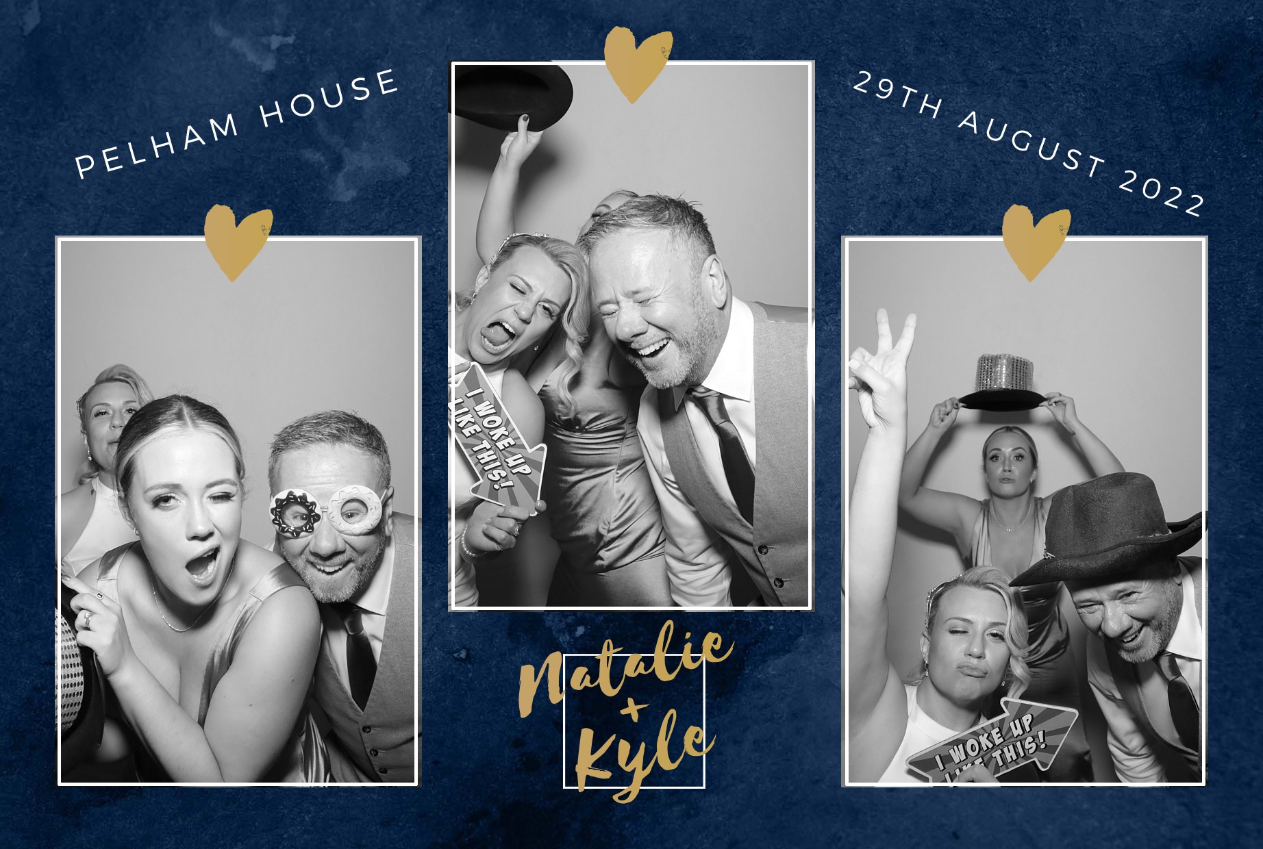 Natalie & Kyle's Wedding  | View more photos from the event at gallery.myphotoboothexperience.co.uk/u/MyPhotoBoothExperienceLtd/Natalie-Kyles-Wedding