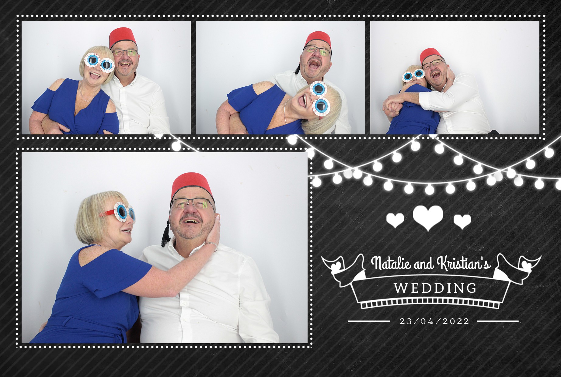 Natalie & kristian's Wedding  | View more photos from the event at gallery.myphotoboothexperience.co.uk/u/MyPhotoBoothExperienceLtd/Natalie-kristians-Wedding