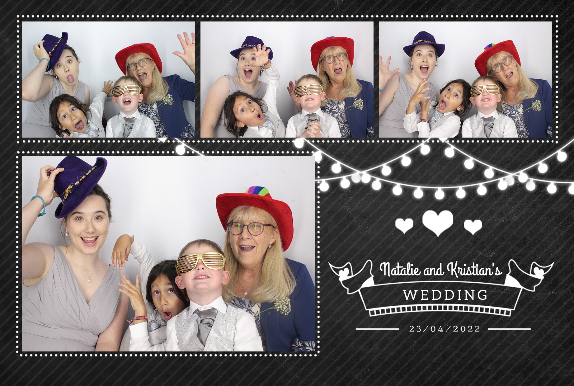 Natalie & kristian's Wedding  | View more photos from the event at gallery.myphotoboothexperience.co.uk/u/MyPhotoBoothExperienceLtd/Natalie-kristians-Wedding
