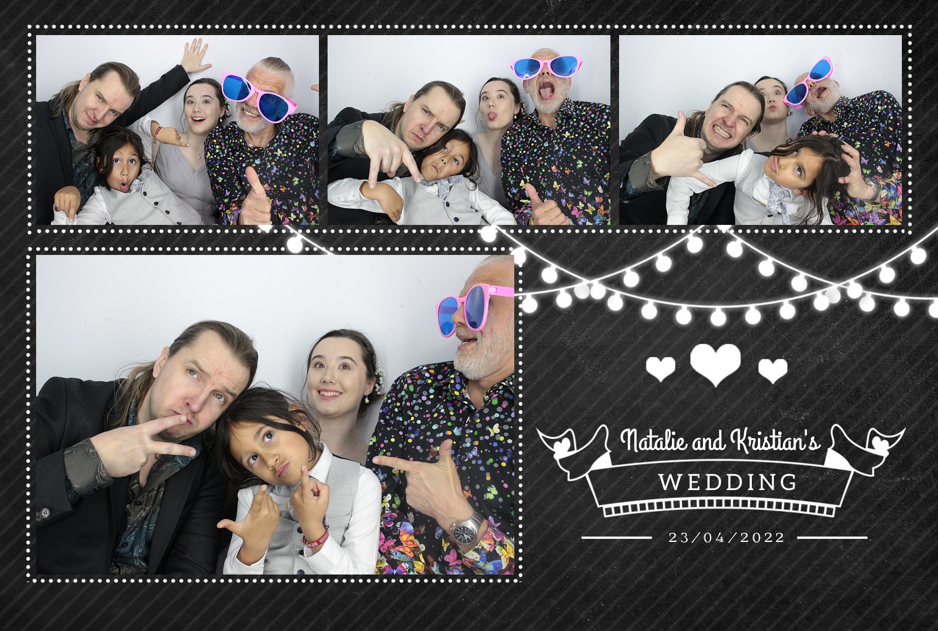 Natalie & kristian's Wedding  | View more photos from the event at gallery.myphotoboothexperience.co.uk/u/MyPhotoBoothExperienceLtd/Natalie-kristians-Wedding