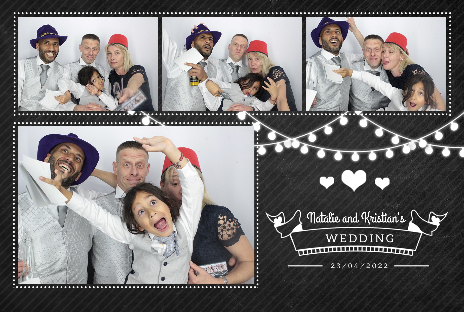 Natalie & kristian's Wedding  | View more photos from the event at gallery.myphotoboothexperience.co.uk/u/MyPhotoBoothExperienceLtd/Natalie-kristians-Wedding