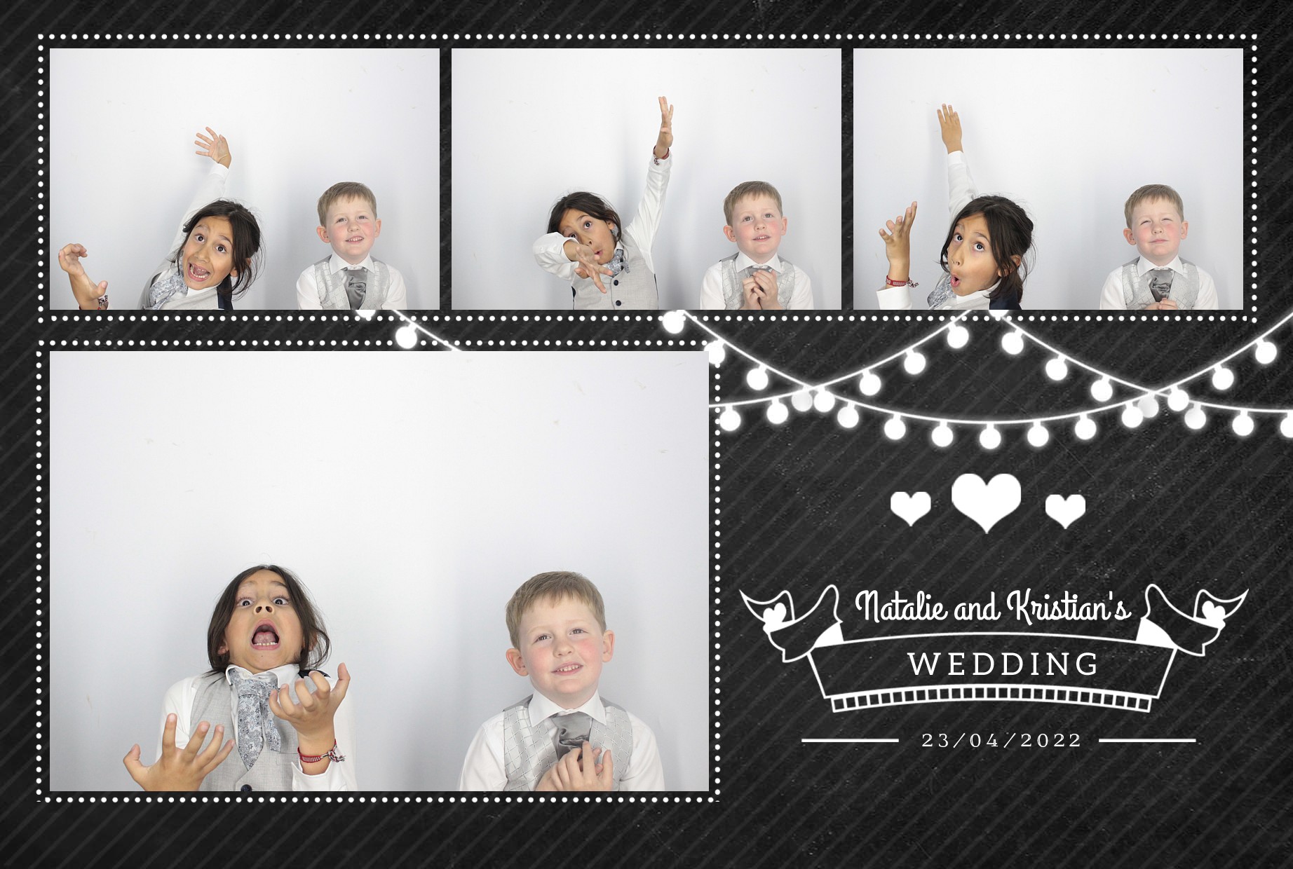 Natalie & kristian's Wedding  | View more photos from the event at gallery.myphotoboothexperience.co.uk/u/MyPhotoBoothExperienceLtd/Natalie-kristians-Wedding