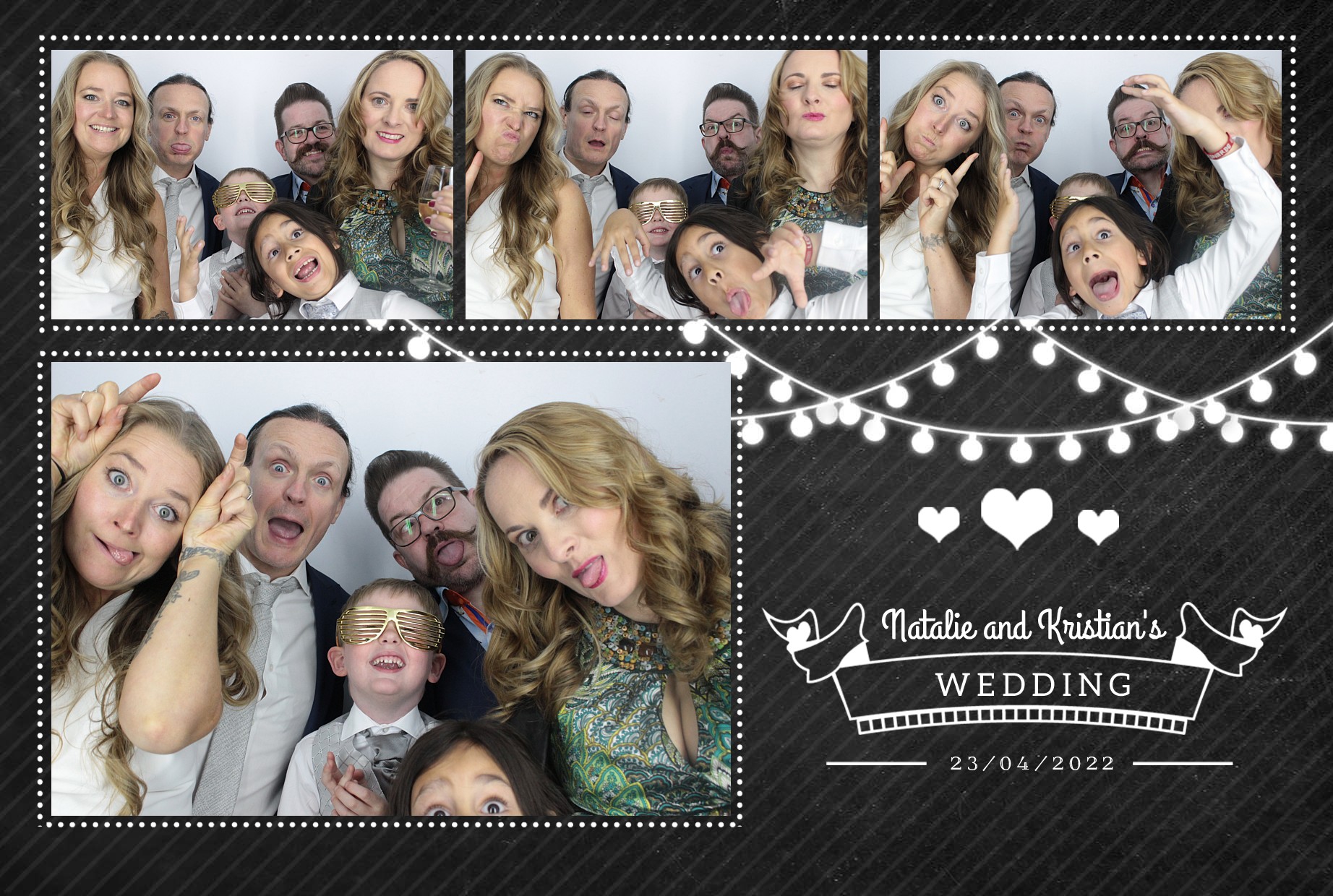 Natalie & kristian's Wedding  | View more photos from the event at gallery.myphotoboothexperience.co.uk/u/MyPhotoBoothExperienceLtd/Natalie-kristians-Wedding