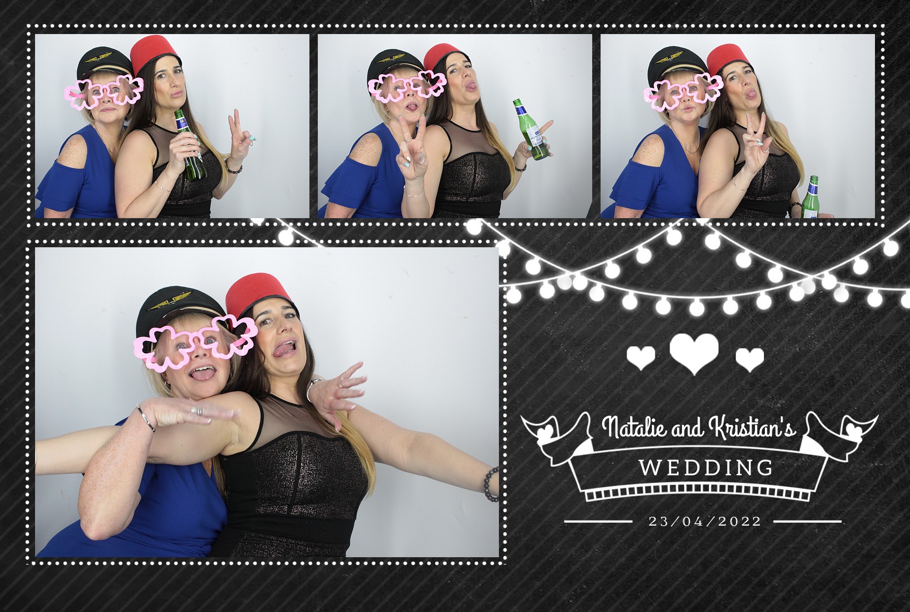 Natalie & kristian's Wedding  | View more photos from the event at gallery.myphotoboothexperience.co.uk/u/MyPhotoBoothExperienceLtd/Natalie-kristians-Wedding