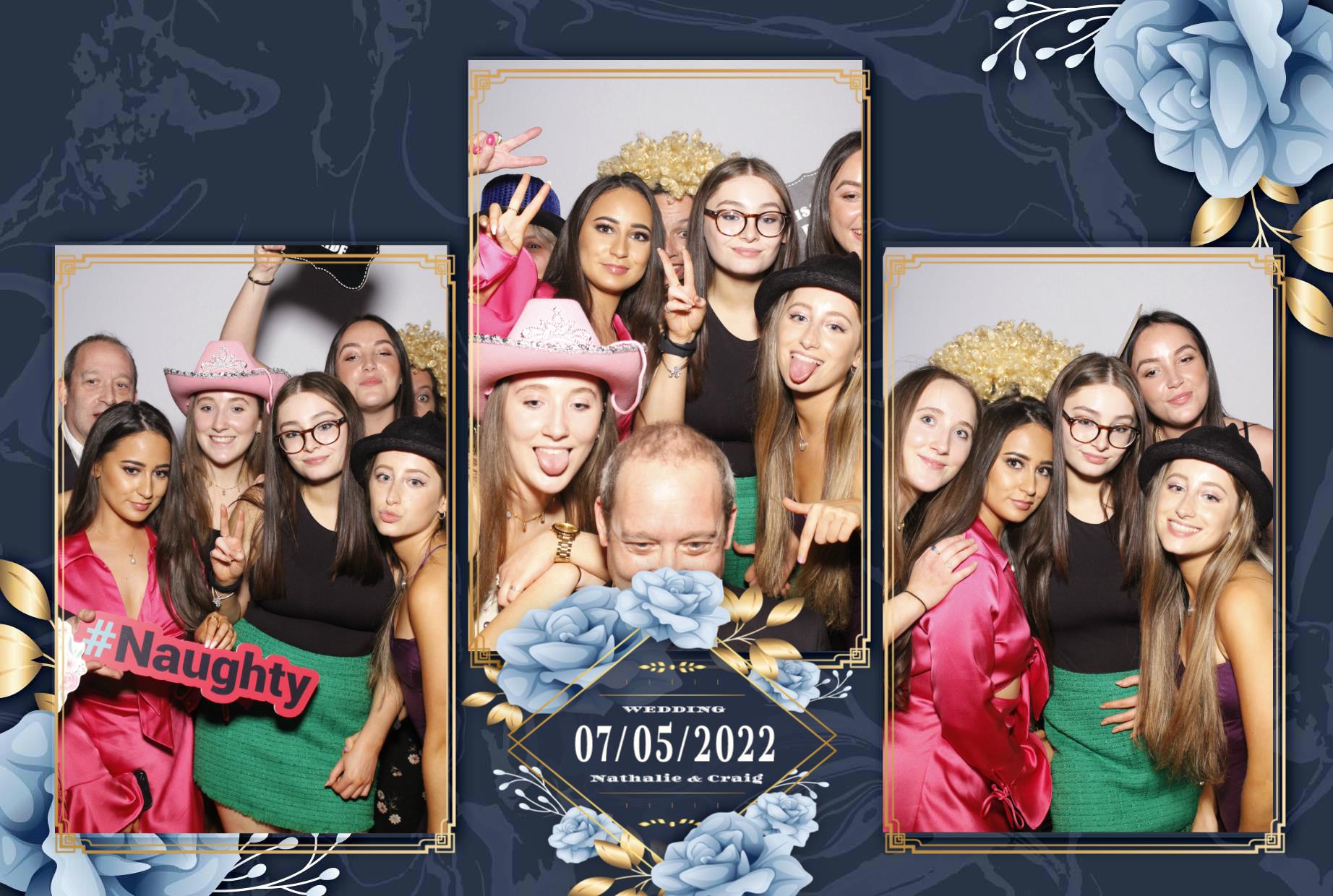 Nathalie & Craig's Wedding  | View more photos from the event at gallery.myphotoboothexperience.co.uk/u/MyPhotoBoothExperienceLtd/Nathalie-Craigs-Wedding