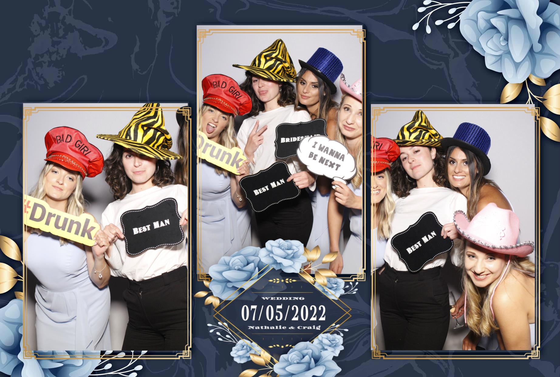Nathalie & Craig's Wedding  | View more photos from the event at gallery.myphotoboothexperience.co.uk/u/MyPhotoBoothExperienceLtd/Nathalie-Craigs-Wedding