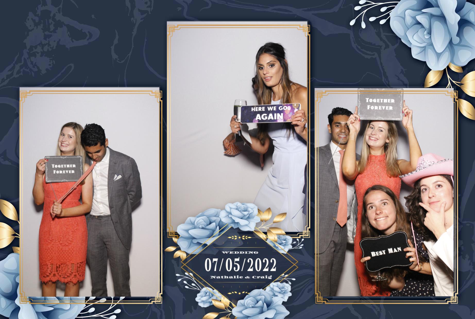 Nathalie & Craig's Wedding  | View more photos from the event at gallery.myphotoboothexperience.co.uk/u/MyPhotoBoothExperienceLtd/Nathalie-Craigs-Wedding