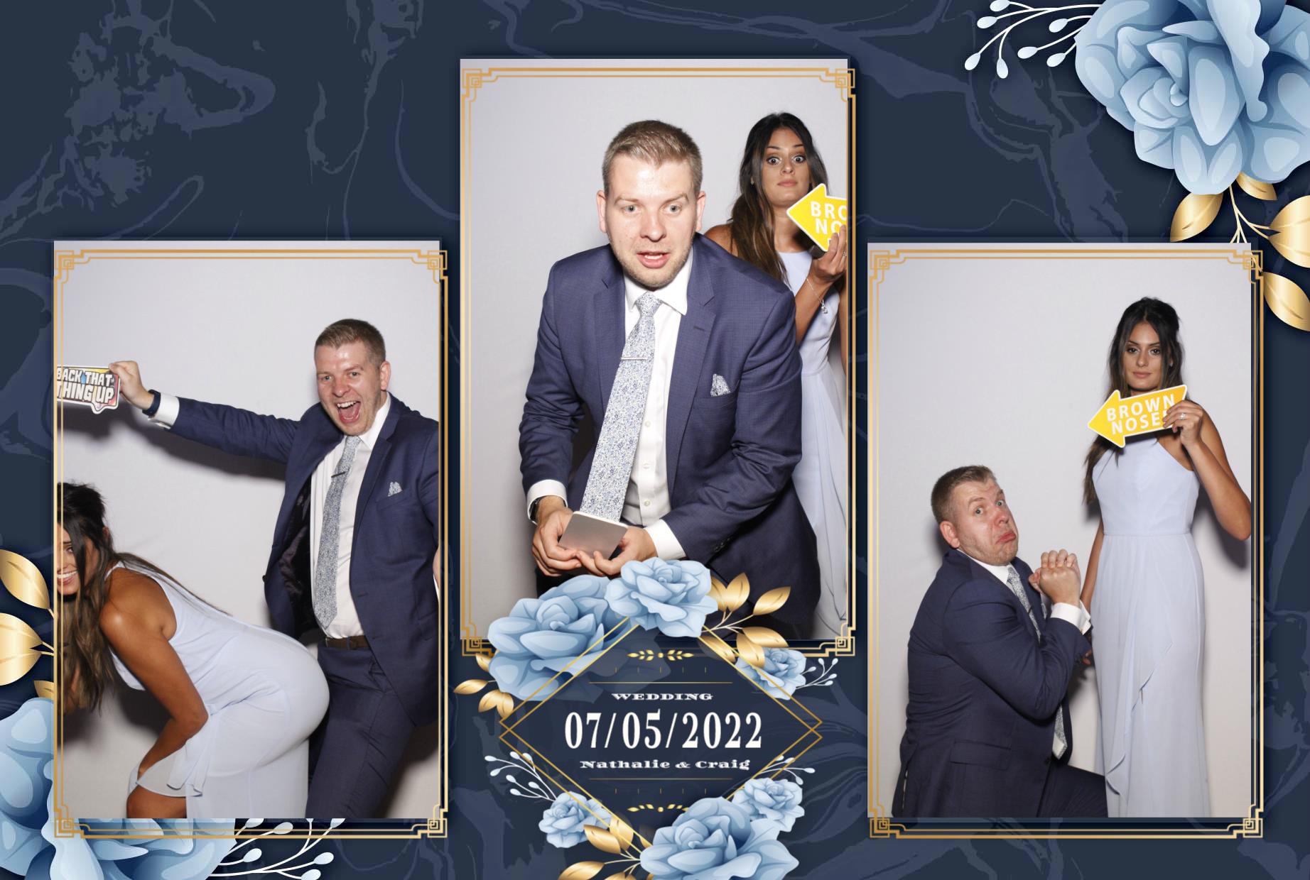 Nathalie & Craig's Wedding  | View more photos from the event at gallery.myphotoboothexperience.co.uk/u/MyPhotoBoothExperienceLtd/Nathalie-Craigs-Wedding