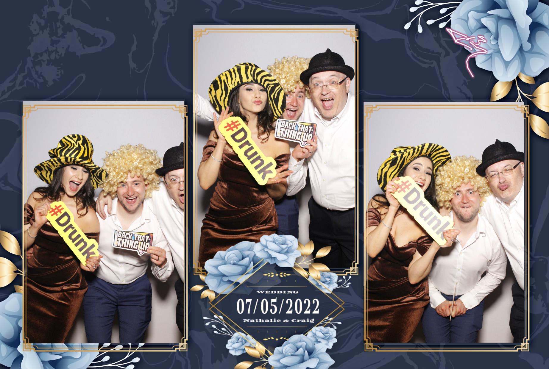 Nathalie & Craig's Wedding  | View more photos from the event at gallery.myphotoboothexperience.co.uk/u/MyPhotoBoothExperienceLtd/Nathalie-Craigs-Wedding