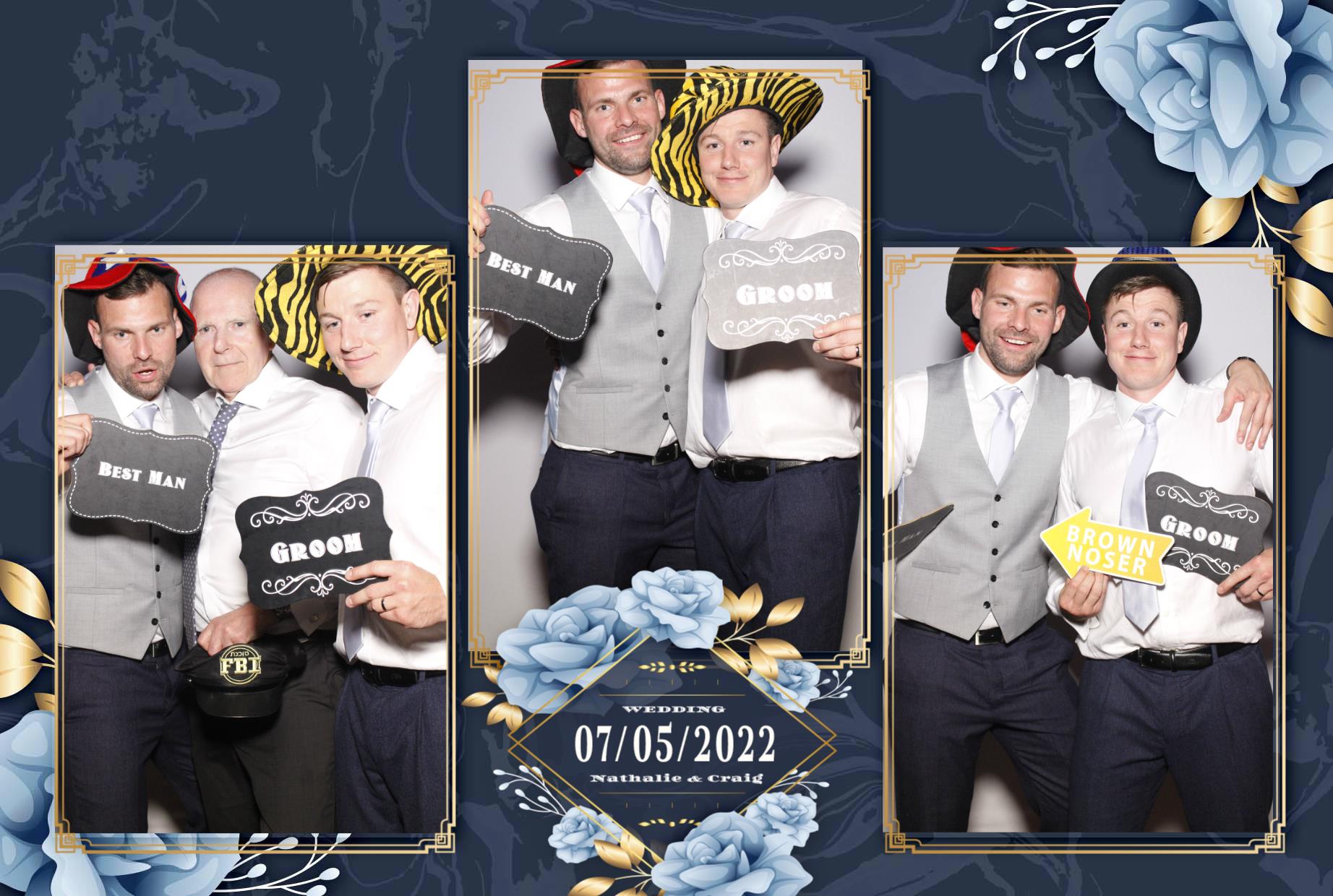 Nathalie & Craig's Wedding  | View more photos from the event at gallery.myphotoboothexperience.co.uk/u/MyPhotoBoothExperienceLtd/Nathalie-Craigs-Wedding