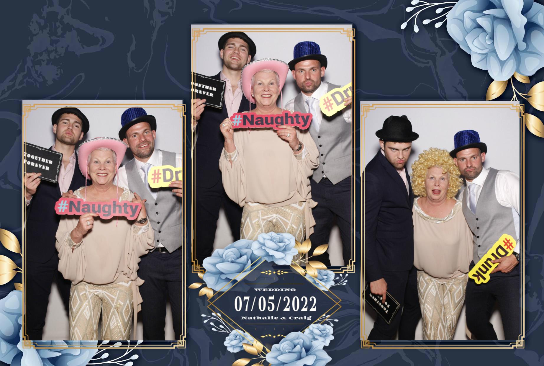 Nathalie & Craig's Wedding  | View more photos from the event at gallery.myphotoboothexperience.co.uk/u/MyPhotoBoothExperienceLtd/Nathalie-Craigs-Wedding