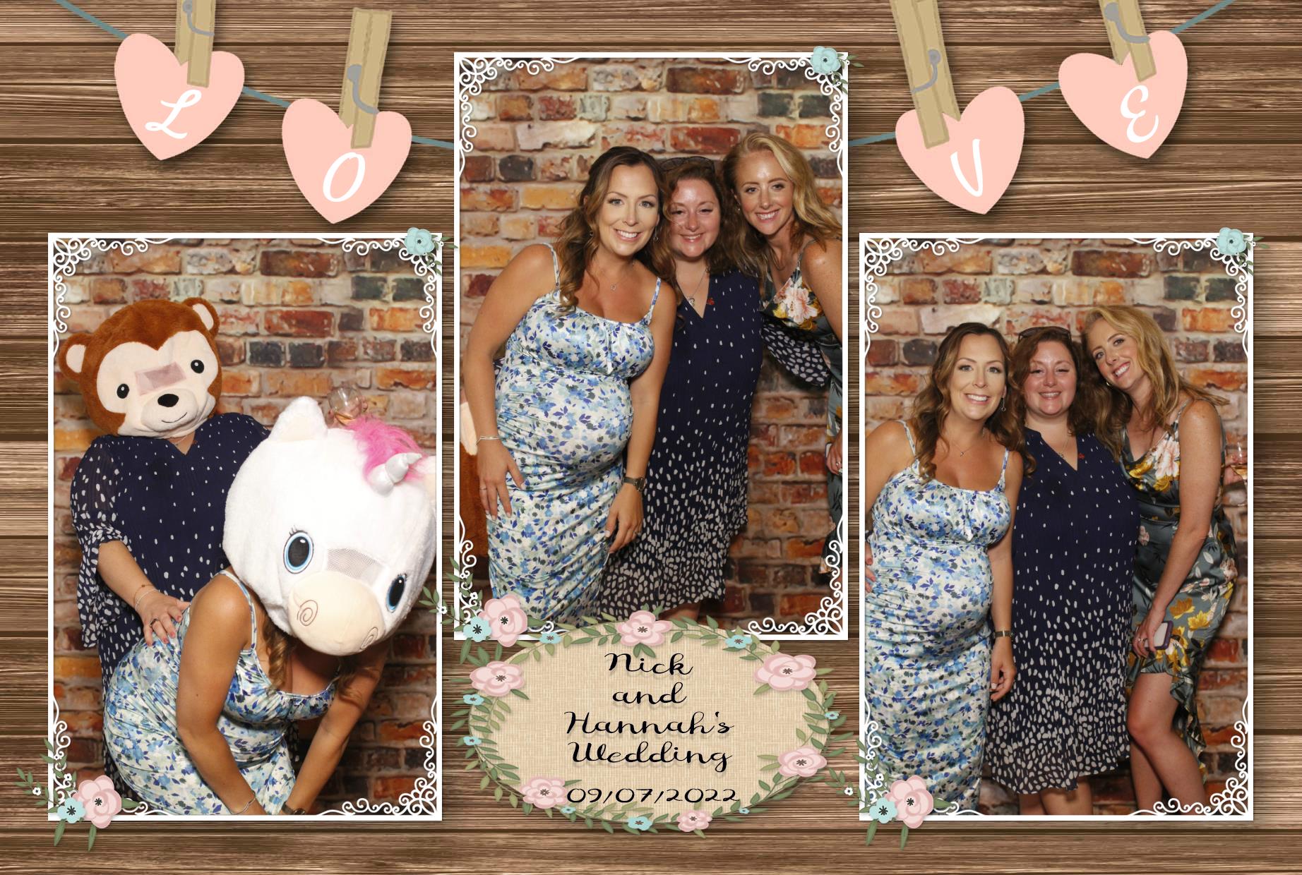 Nick and Hannah's Wedding  | View more photos from the event at gallery.myphotoboothexperience.co.uk/u/MyPhotoBoothExperienceLtd/Nick-and-Hannahs-Wedding