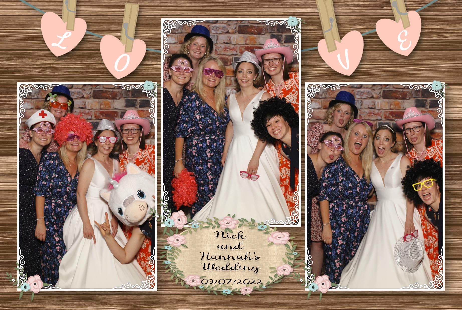 Nick and Hannah's Wedding  | View more photos from the event at gallery.myphotoboothexperience.co.uk/u/MyPhotoBoothExperienceLtd/Nick-and-Hannahs-Wedding