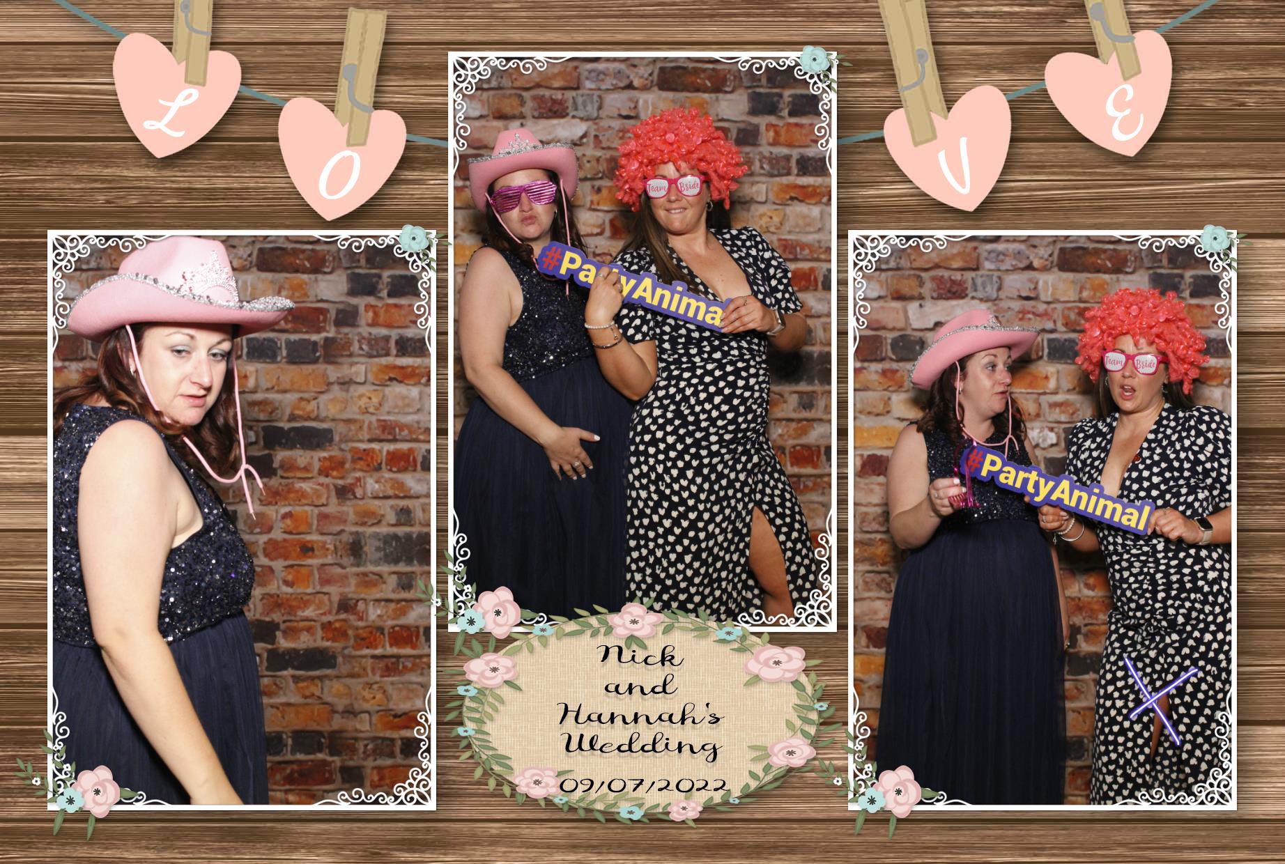 Nick and Hannah's Wedding  | View more photos from the event at gallery.myphotoboothexperience.co.uk/u/MyPhotoBoothExperienceLtd/Nick-and-Hannahs-Wedding