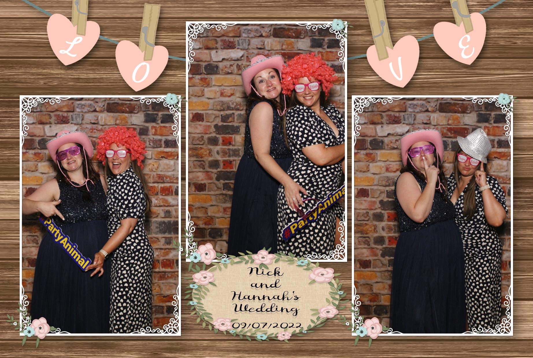 Nick and Hannah's Wedding  | View more photos from the event at gallery.myphotoboothexperience.co.uk/u/MyPhotoBoothExperienceLtd/Nick-and-Hannahs-Wedding