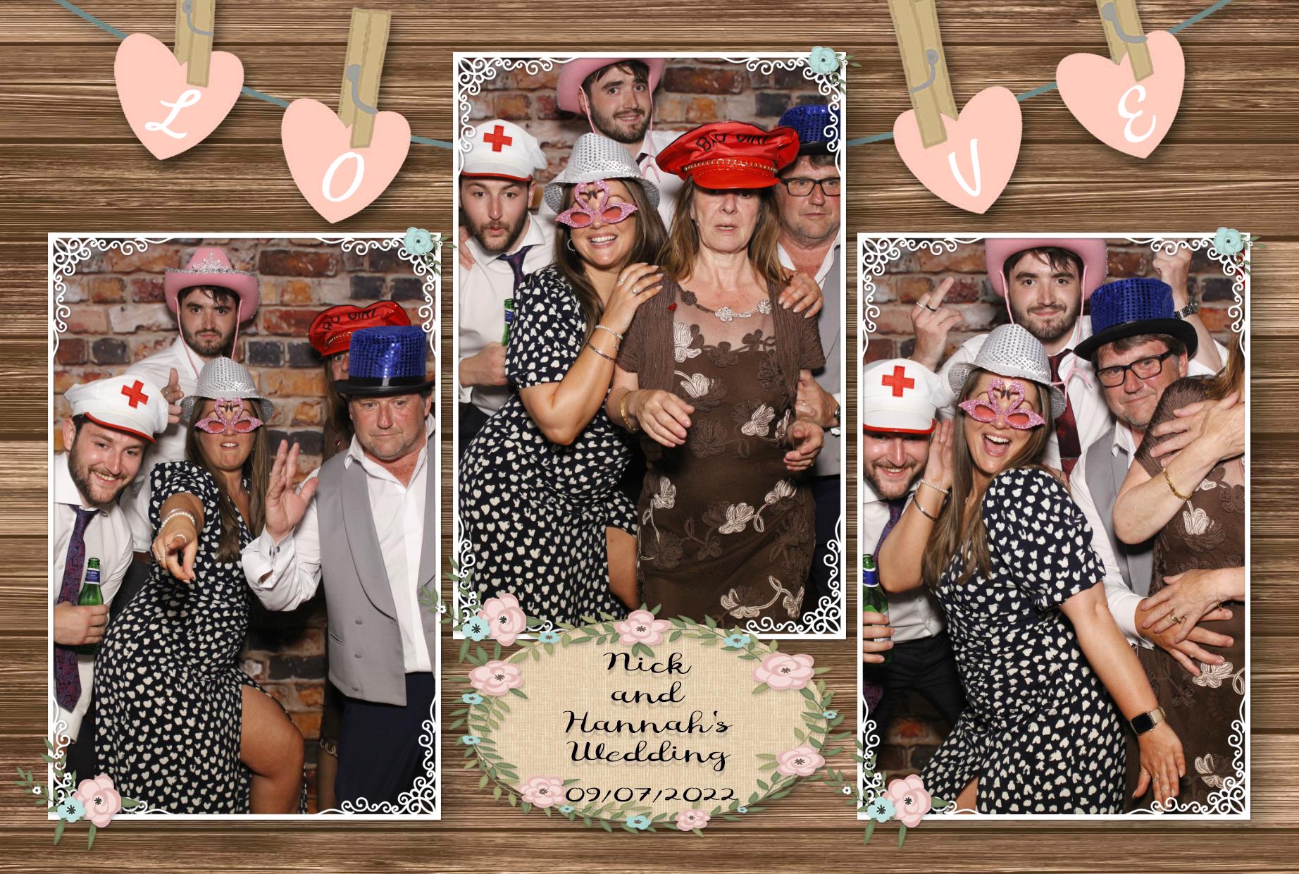 Nick and Hannah's Wedding  | View more photos from the event at gallery.myphotoboothexperience.co.uk/u/MyPhotoBoothExperienceLtd/Nick-and-Hannahs-Wedding