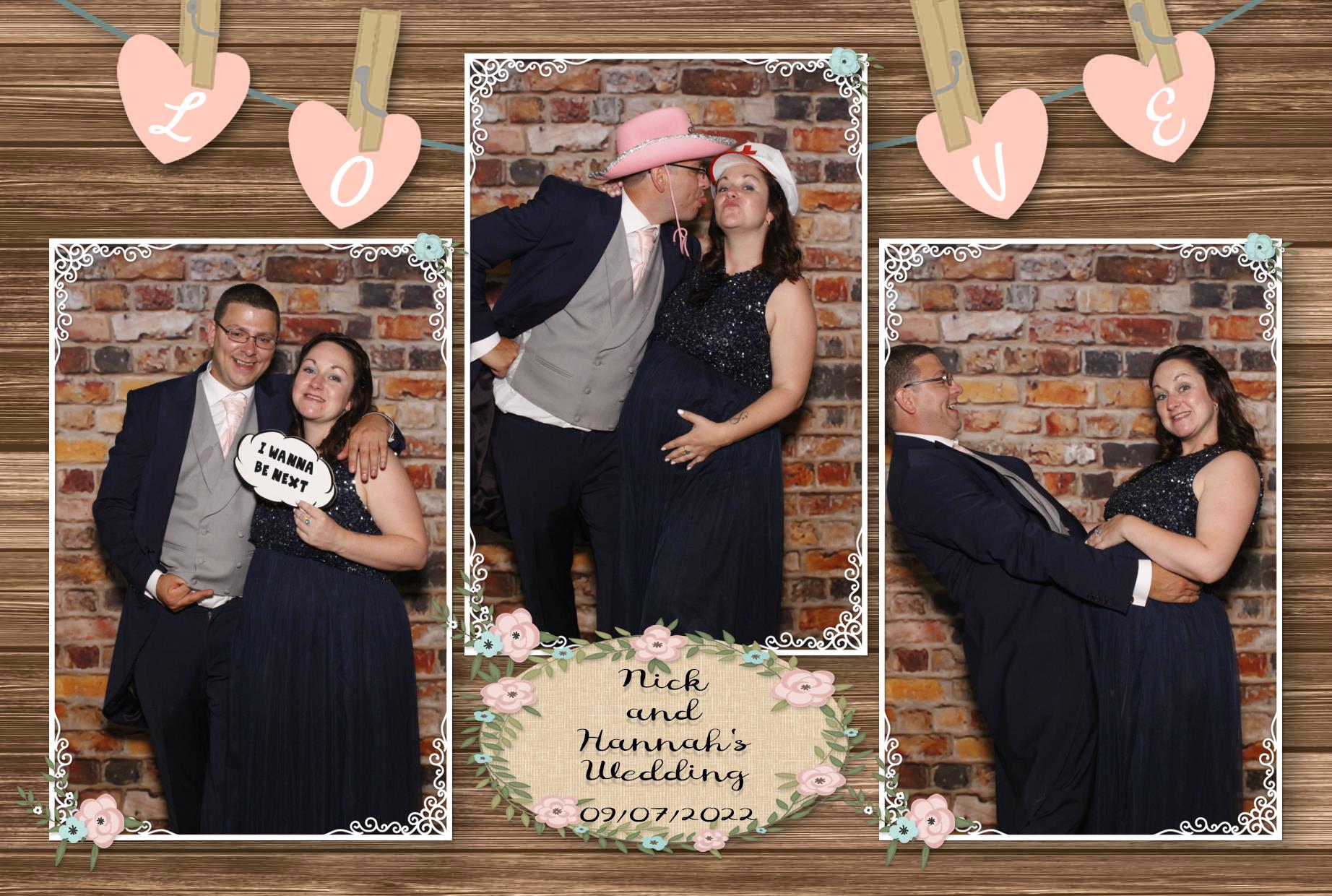 Nick and Hannah's Wedding  | View more photos from the event at gallery.myphotoboothexperience.co.uk/u/MyPhotoBoothExperienceLtd/Nick-and-Hannahs-Wedding