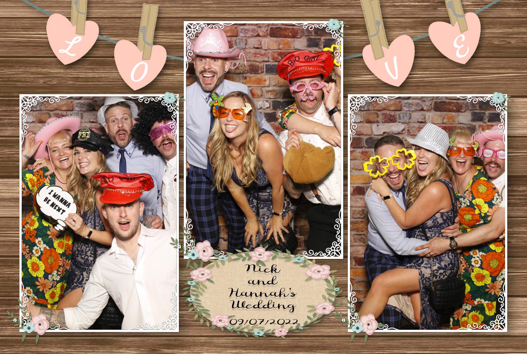 Nick and Hannah's Wedding  | View more photos from the event at gallery.myphotoboothexperience.co.uk/u/MyPhotoBoothExperienceLtd/Nick-and-Hannahs-Wedding