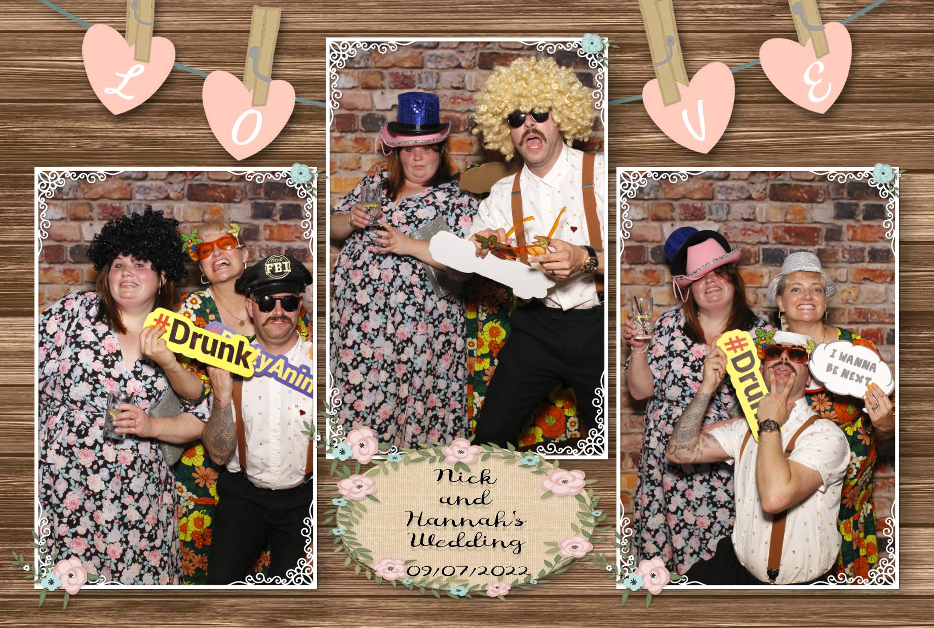 Nick and Hannah's Wedding  | View more photos from the event at gallery.myphotoboothexperience.co.uk/u/MyPhotoBoothExperienceLtd/Nick-and-Hannahs-Wedding