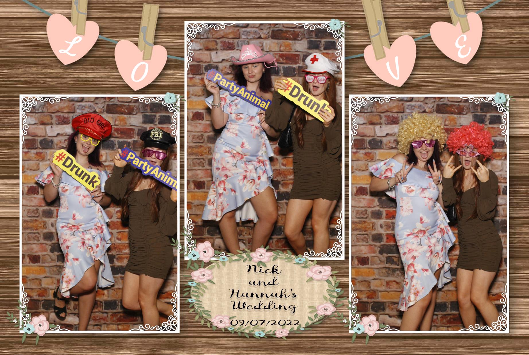 Nick and Hannah's Wedding  | View more photos from the event at gallery.myphotoboothexperience.co.uk/u/MyPhotoBoothExperienceLtd/Nick-and-Hannahs-Wedding