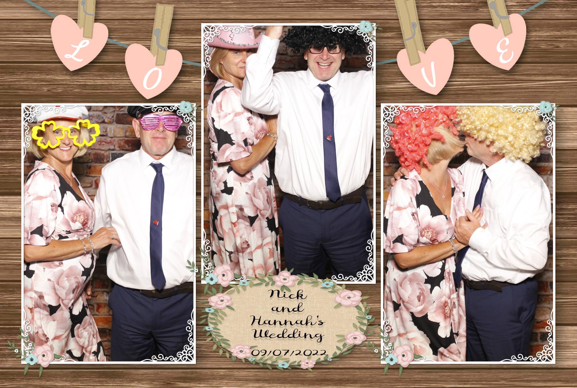 Nick and Hannah's Wedding  | View more photos from the event at gallery.myphotoboothexperience.co.uk/u/MyPhotoBoothExperienceLtd/Nick-and-Hannahs-Wedding