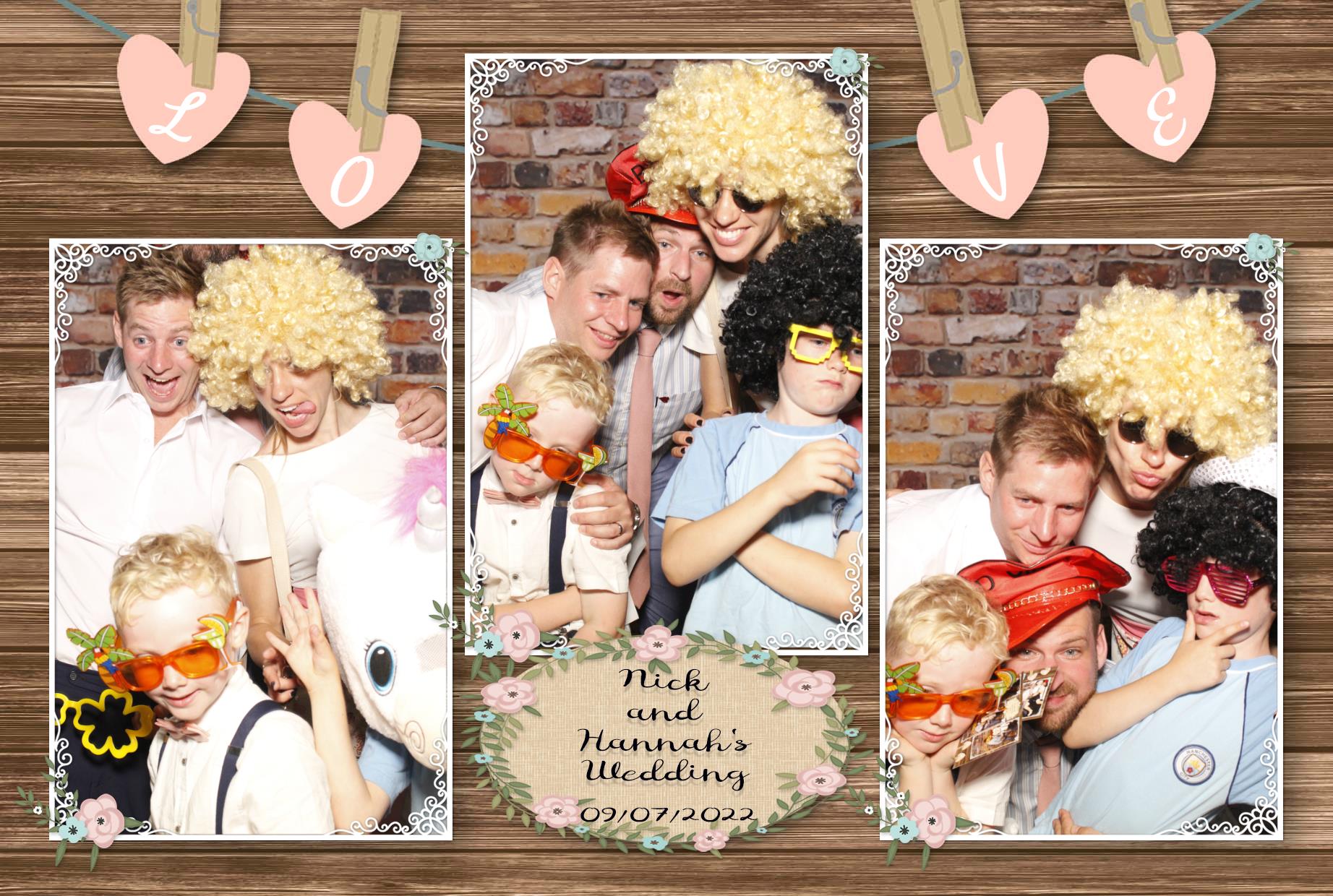 Nick and Hannah's Wedding  | View more photos from the event at gallery.myphotoboothexperience.co.uk/u/MyPhotoBoothExperienceLtd/Nick-and-Hannahs-Wedding