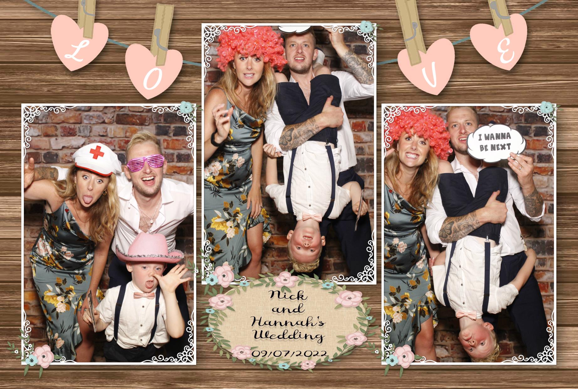 Nick and Hannah's Wedding  | View more photos from the event at gallery.myphotoboothexperience.co.uk/u/MyPhotoBoothExperienceLtd/Nick-and-Hannahs-Wedding
